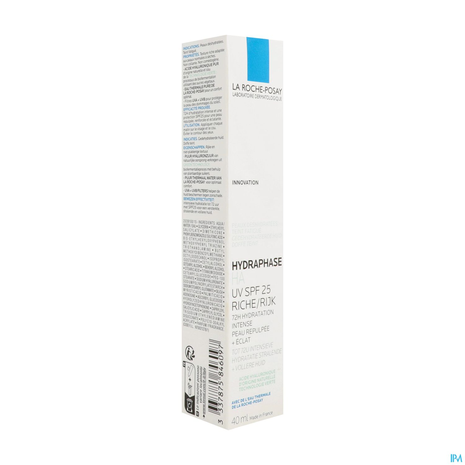 HYDRAPHASE HA SPF25 RICHE 40ML