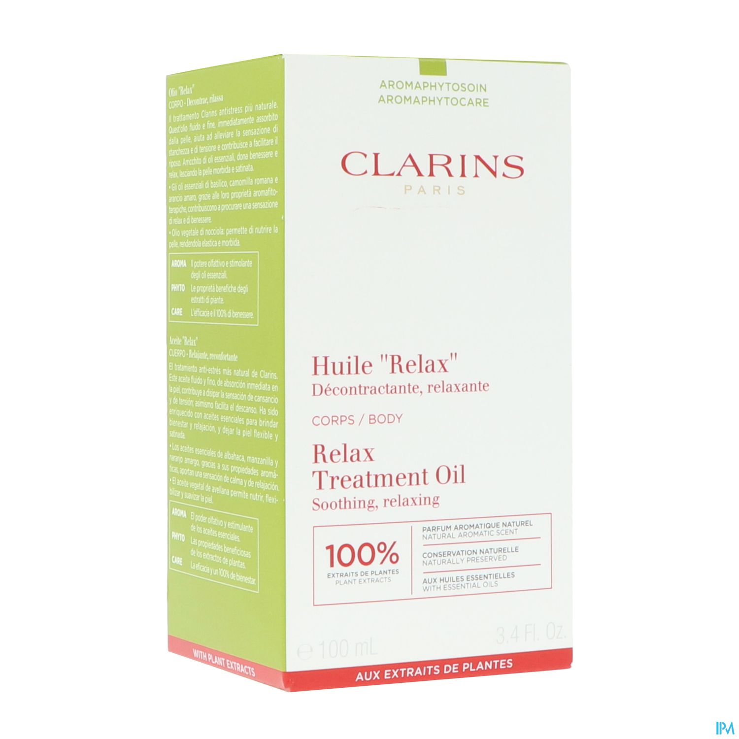 CLARINS HLE CORPS RELAX 100ML