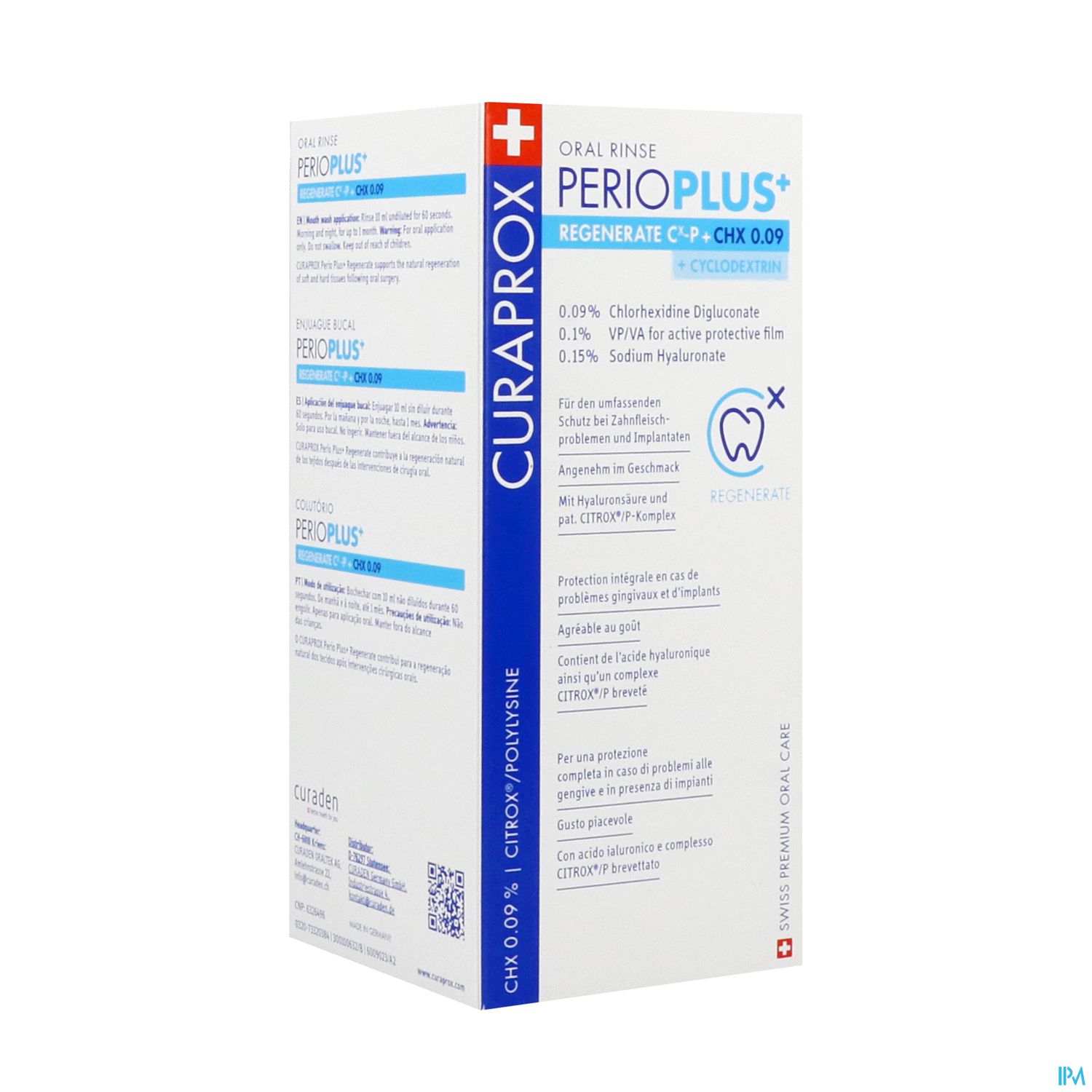 Perio Plus+ Regenerate Bain De Bouche 200ml