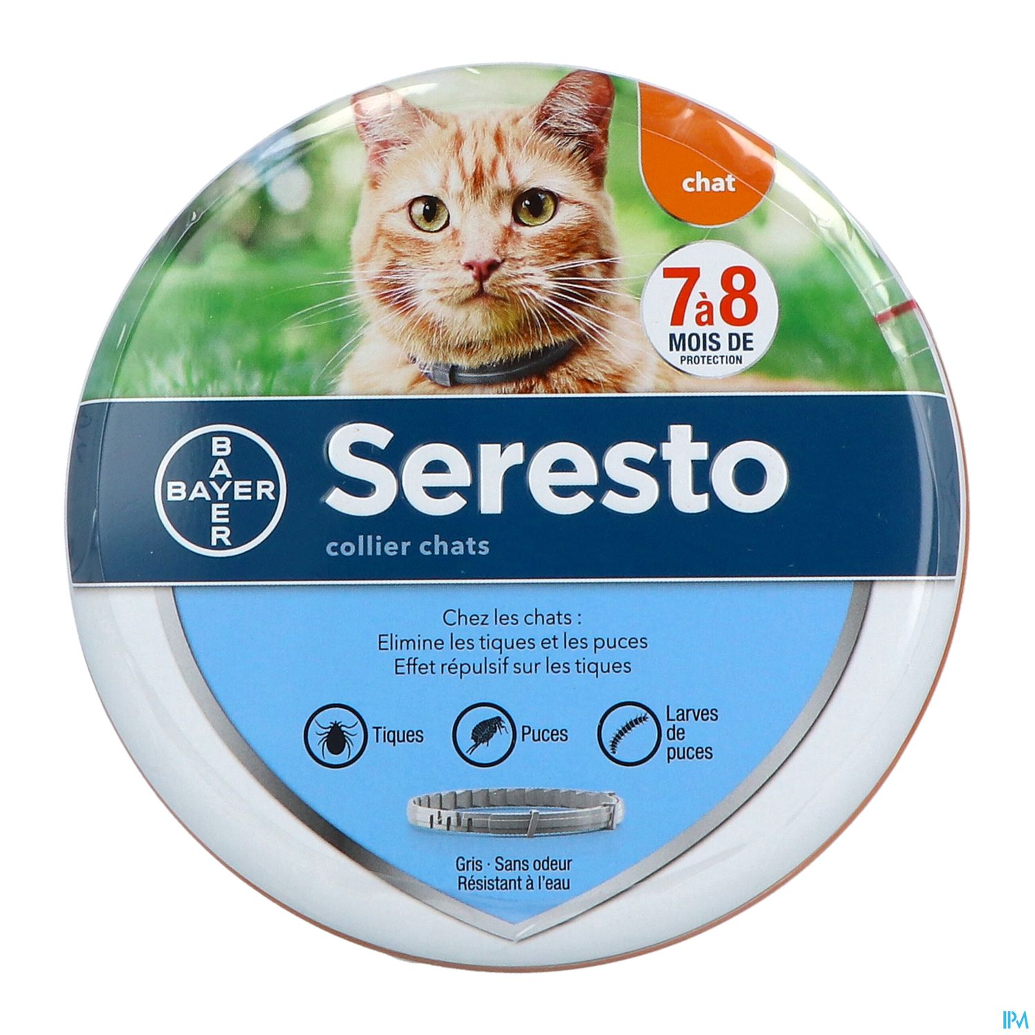 Elanco Seresto Collier Puces Tiques Chat X1