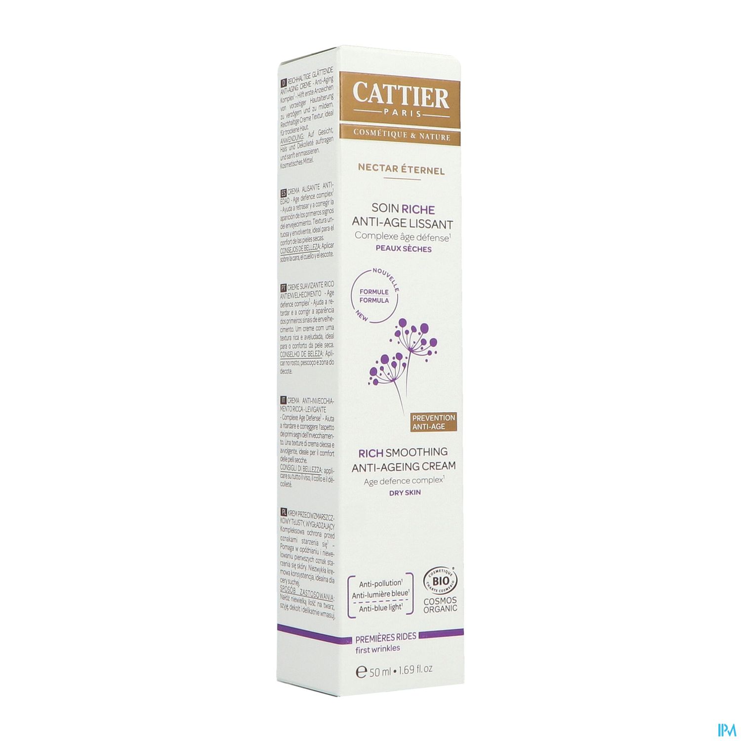 CATTIER SOIN A/AGE RICHE 50ML