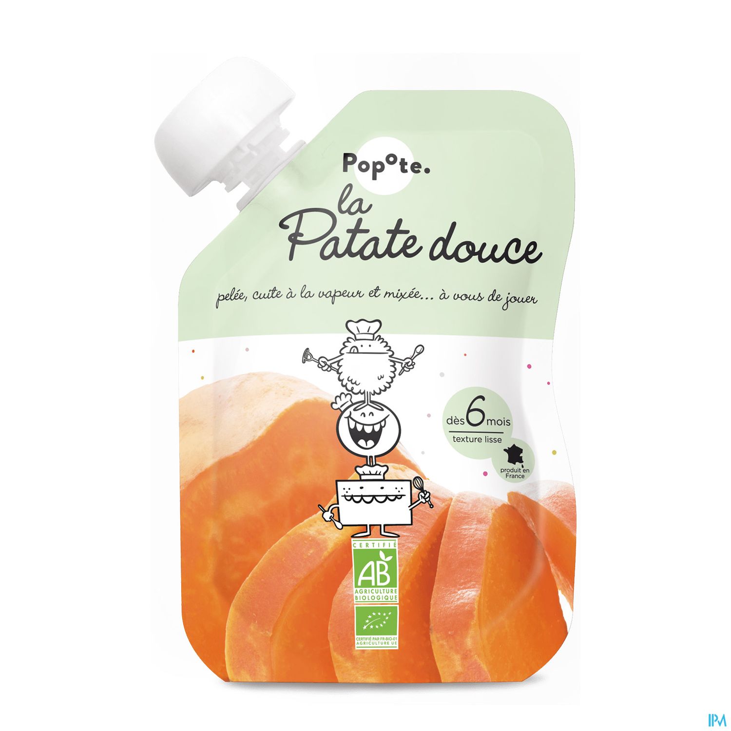 POPOTE PUREE PATATE DOUCE 120G