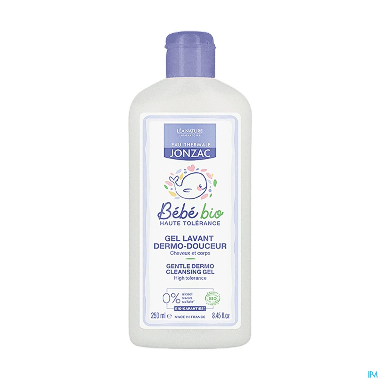 JONZAC BB GEL LAV DERMO DOUC 250ML