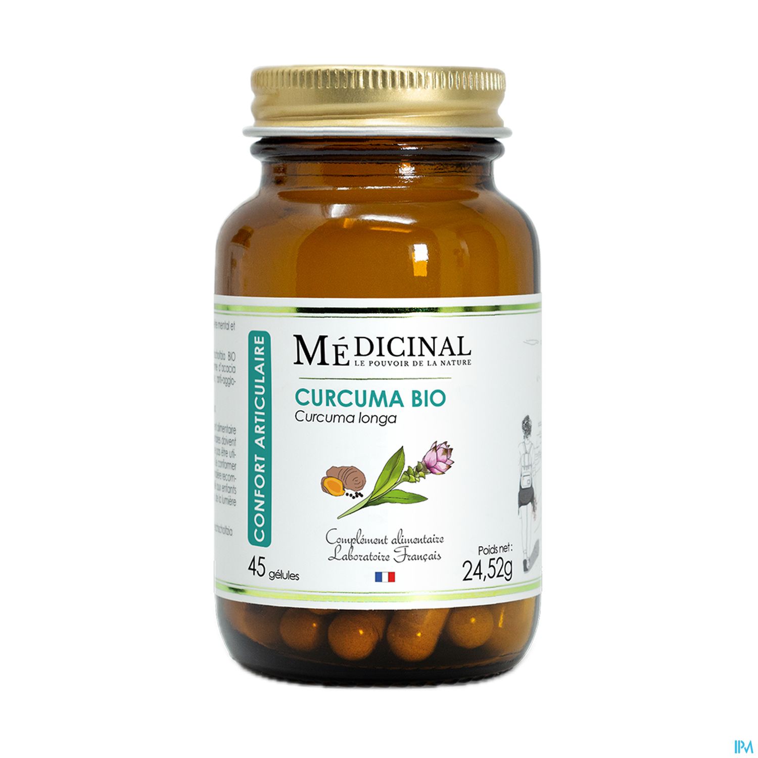 MEDICINAL CURCUMA BIO GELUL 45