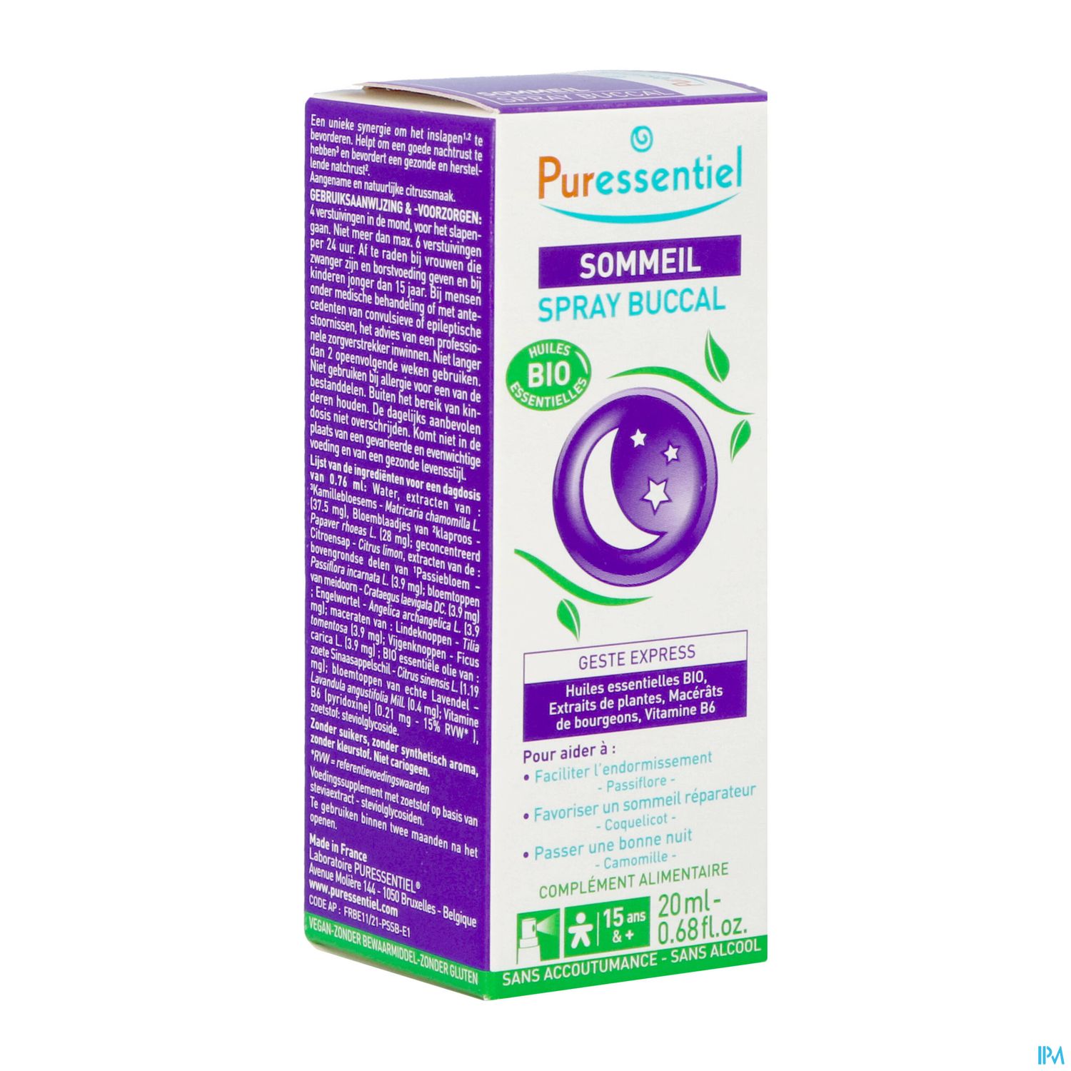 Puressentiel Spray Buccal Sommeil 20ml