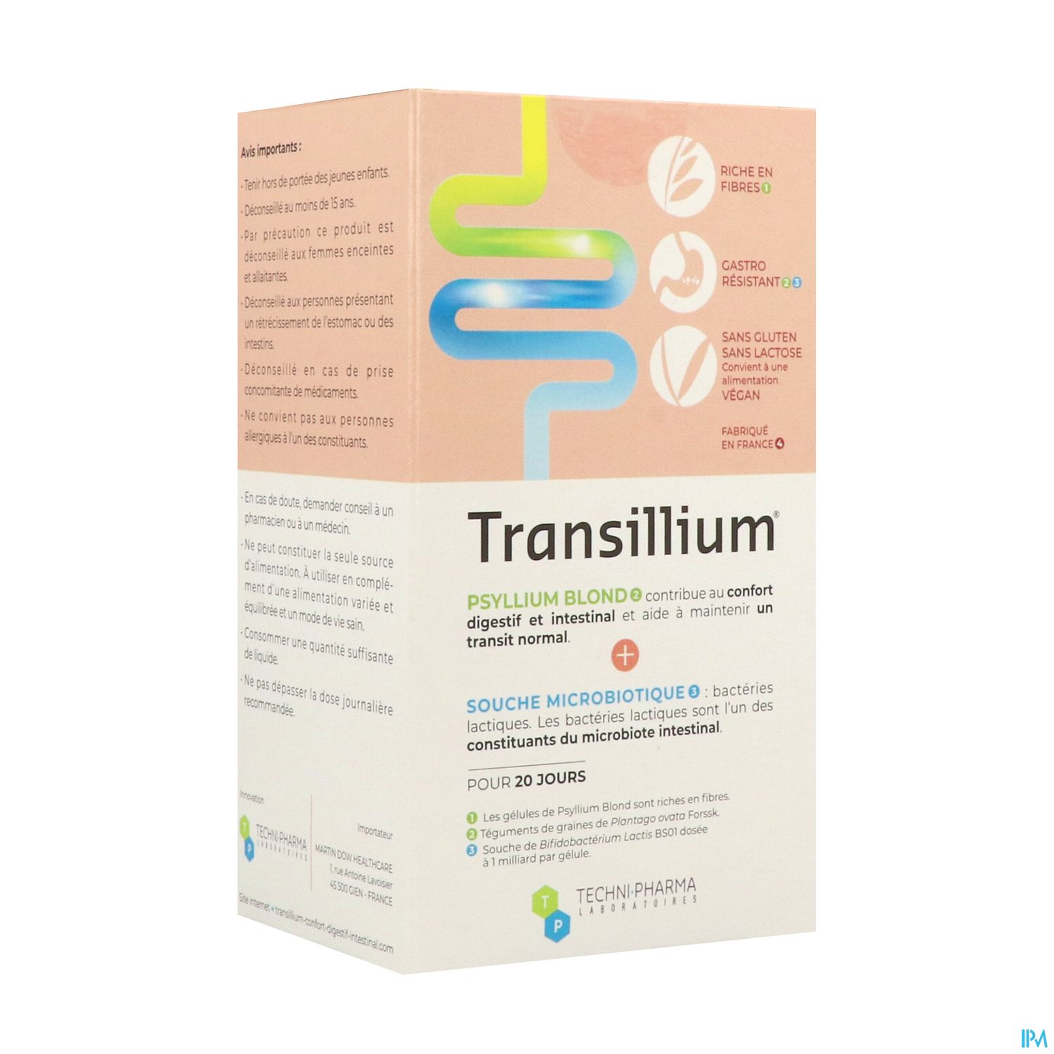 Transillium Gelule 100