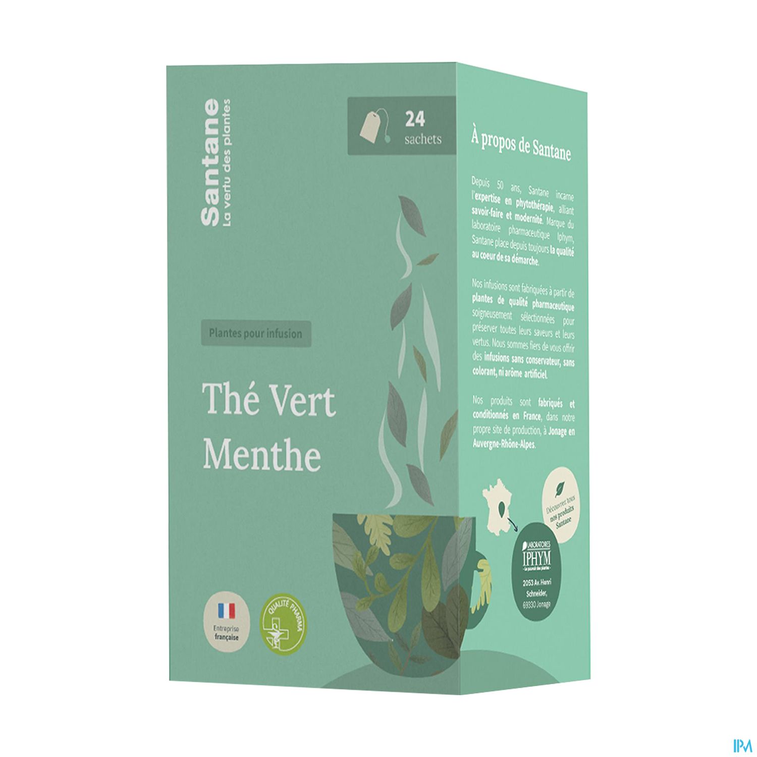 SANTANE THE VERT/MENTHE TIS SAC24