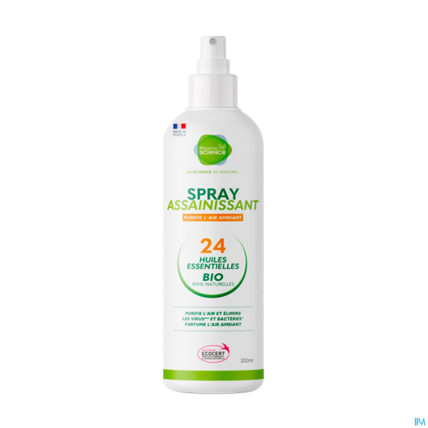 Pharmascience Spray Assainissant 24he Bio 200ml