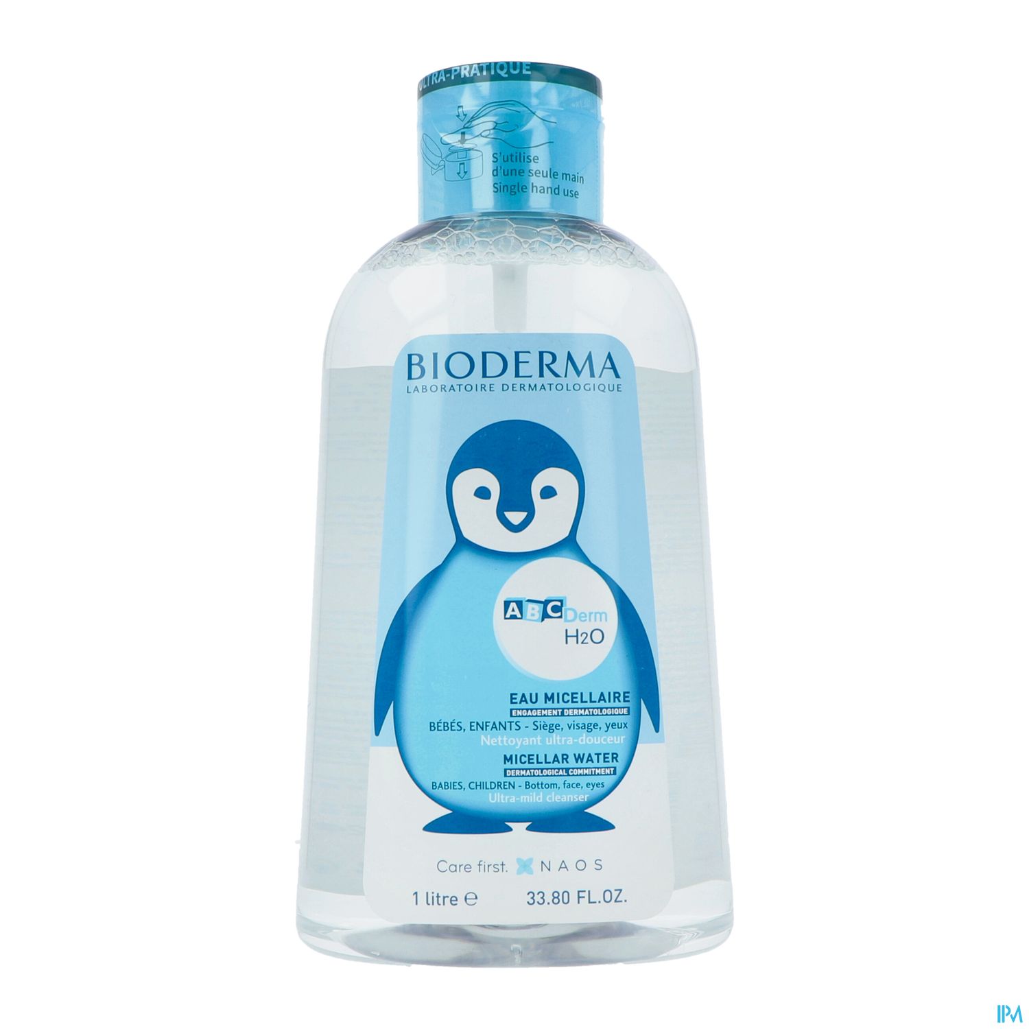 ABCDERM H2O SOL MICEL POMPE 1L