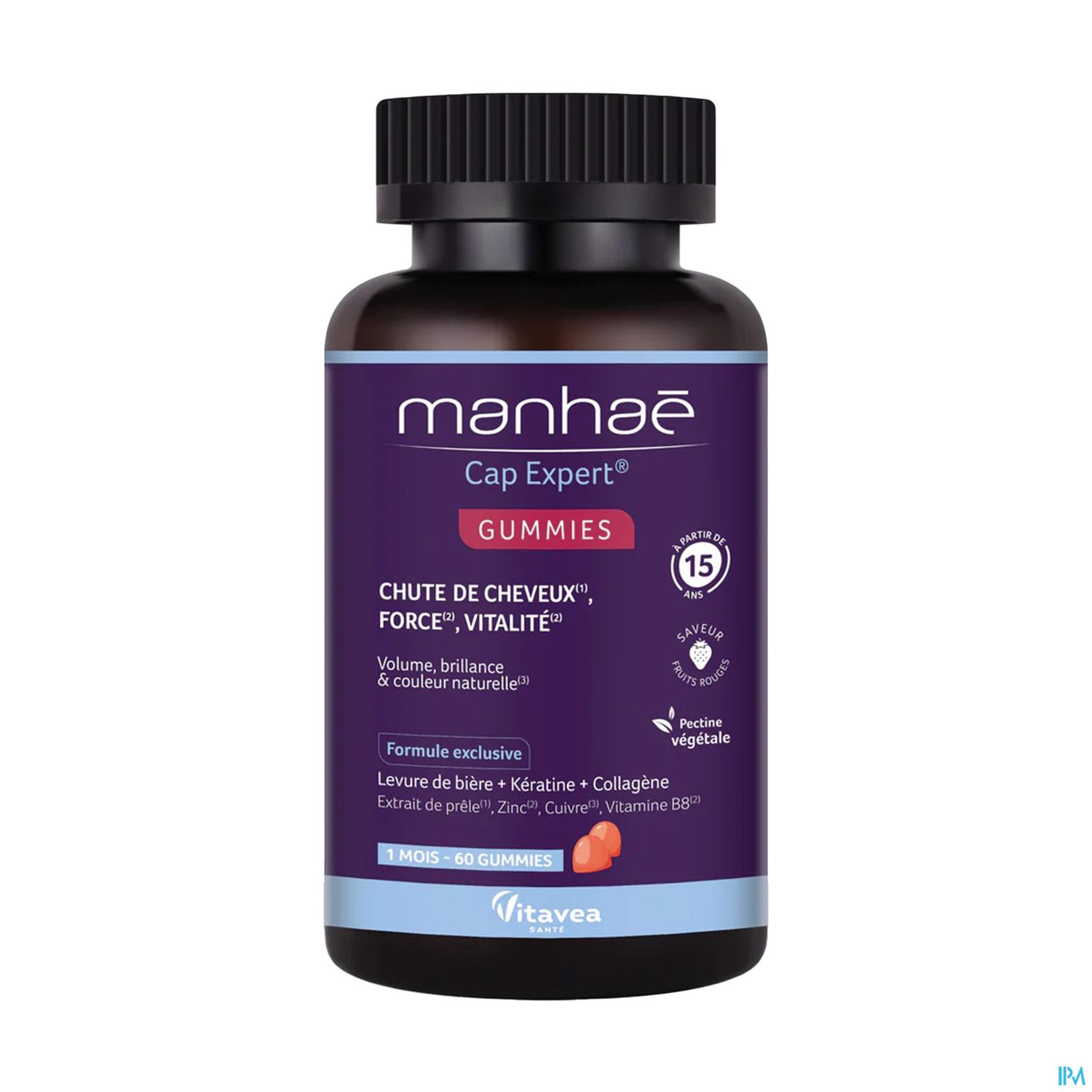 Vitavea Manhae Cap Expert Chute De Cheveux Gummies 60