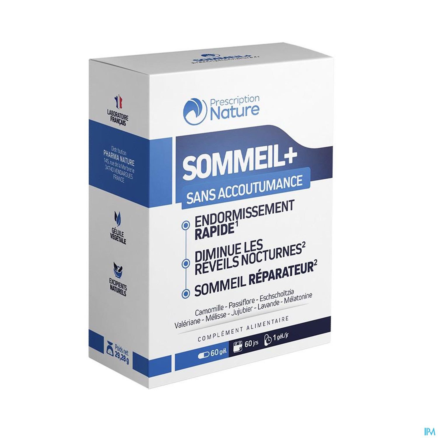 Prescription Nature Sommeil+ Gelule 60
