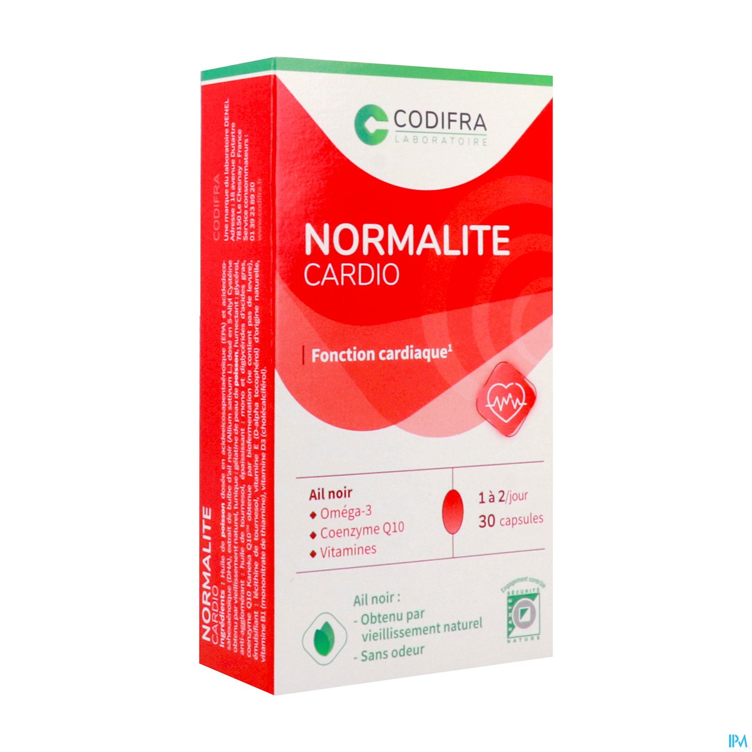 NORMALITE CARDIO CAPS 30