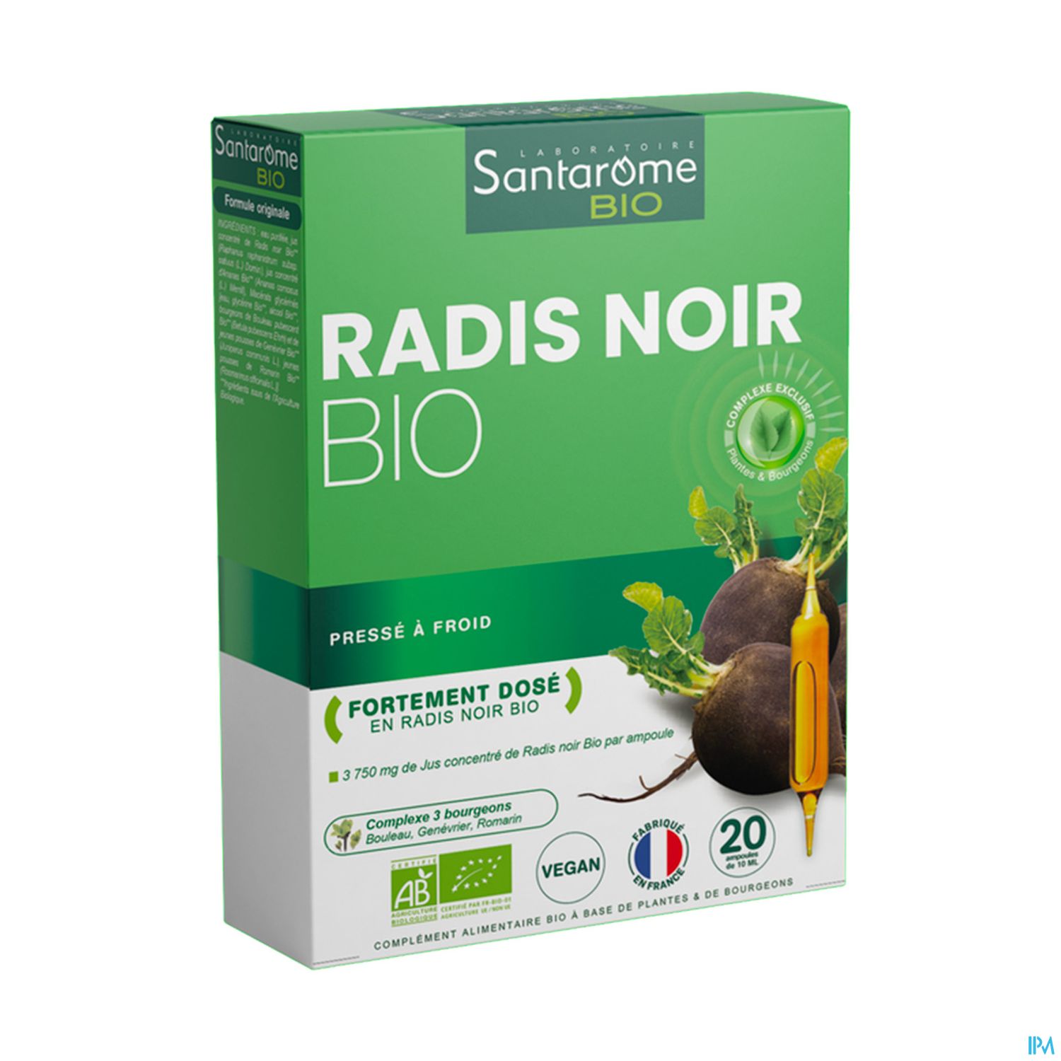 SANTAROME BIO RADIS NOIR AMP 20