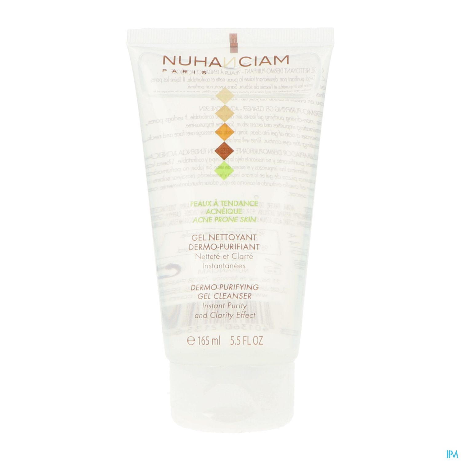 Nuhanciam Gel Nettoyant Dermopurifiant Nettete Et Clarte Instantannees 150ml