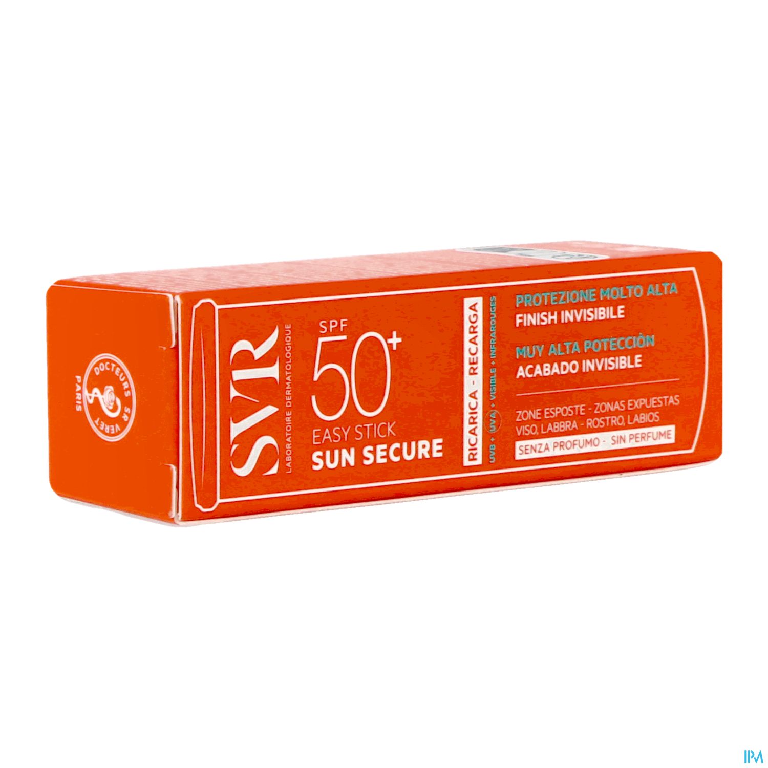 SVR SUN SECURE EASY STICK 50+ RECH
