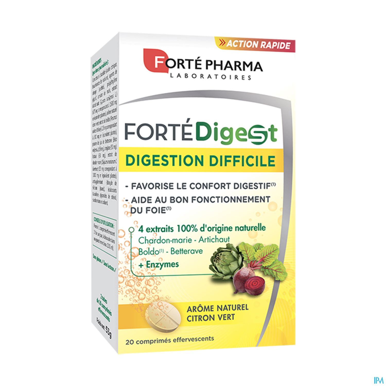 FORTE DIGEST CPR EFFERV 20