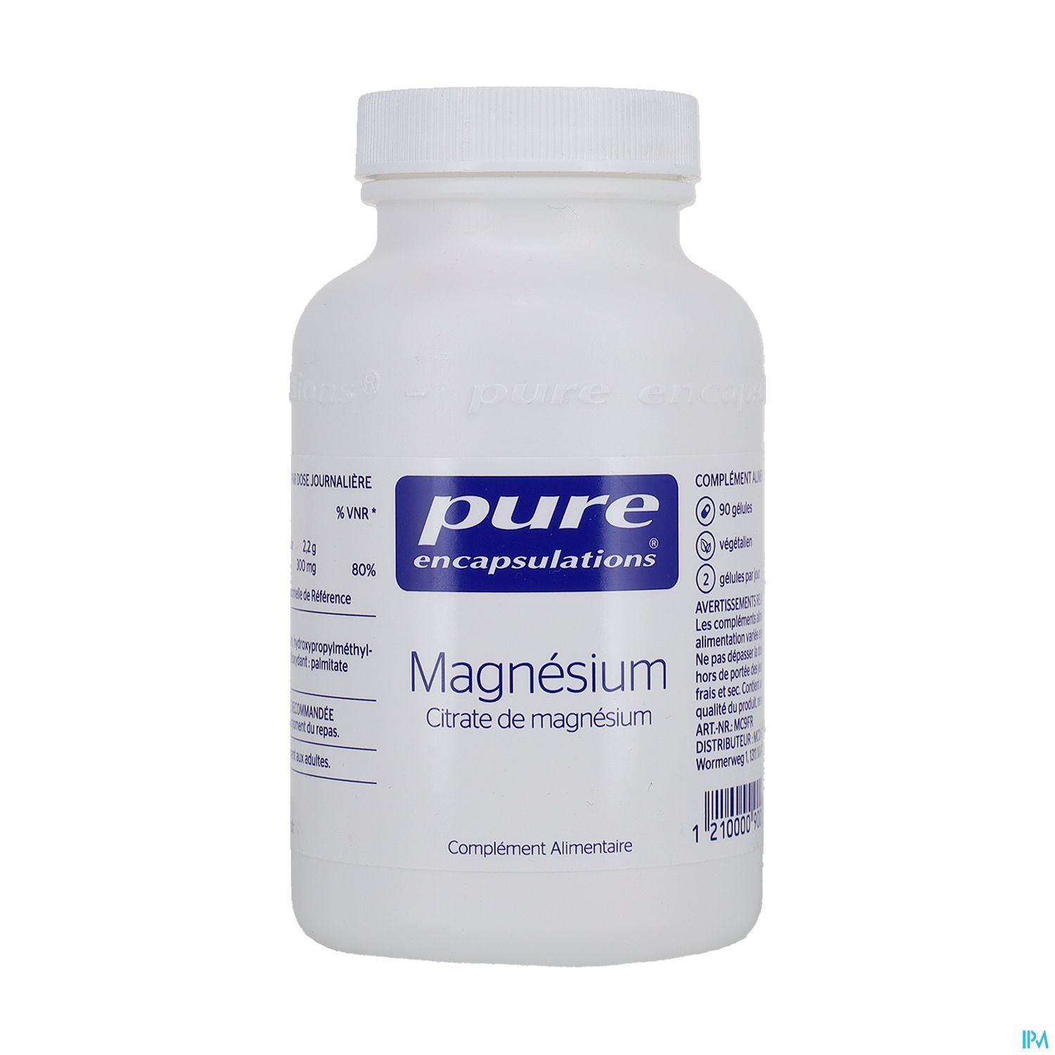 PURE ENCAPSULAT CIT MAGNES CAPS 90