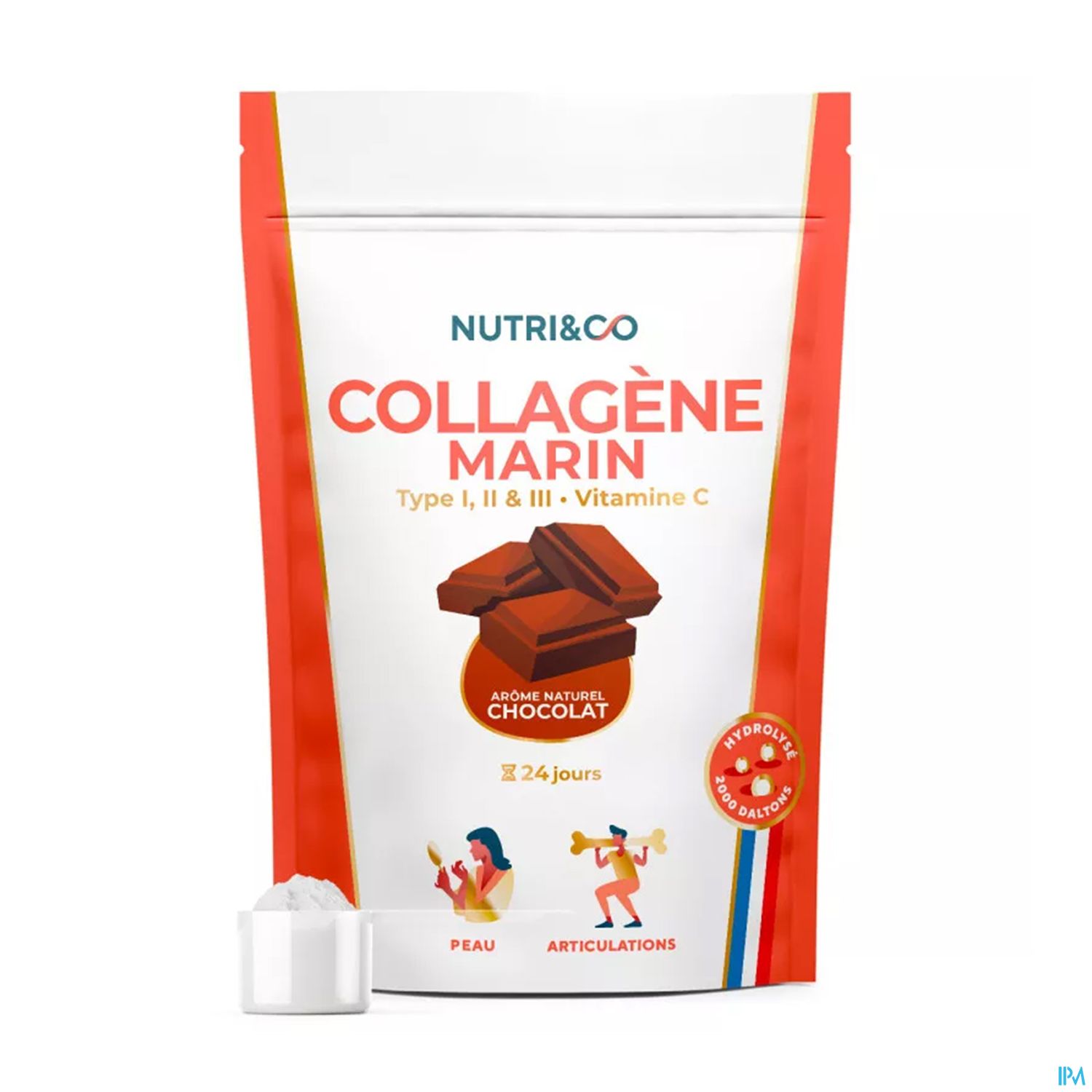 NUTRI&CO COLLAGENE CHOCOLAT 240G
