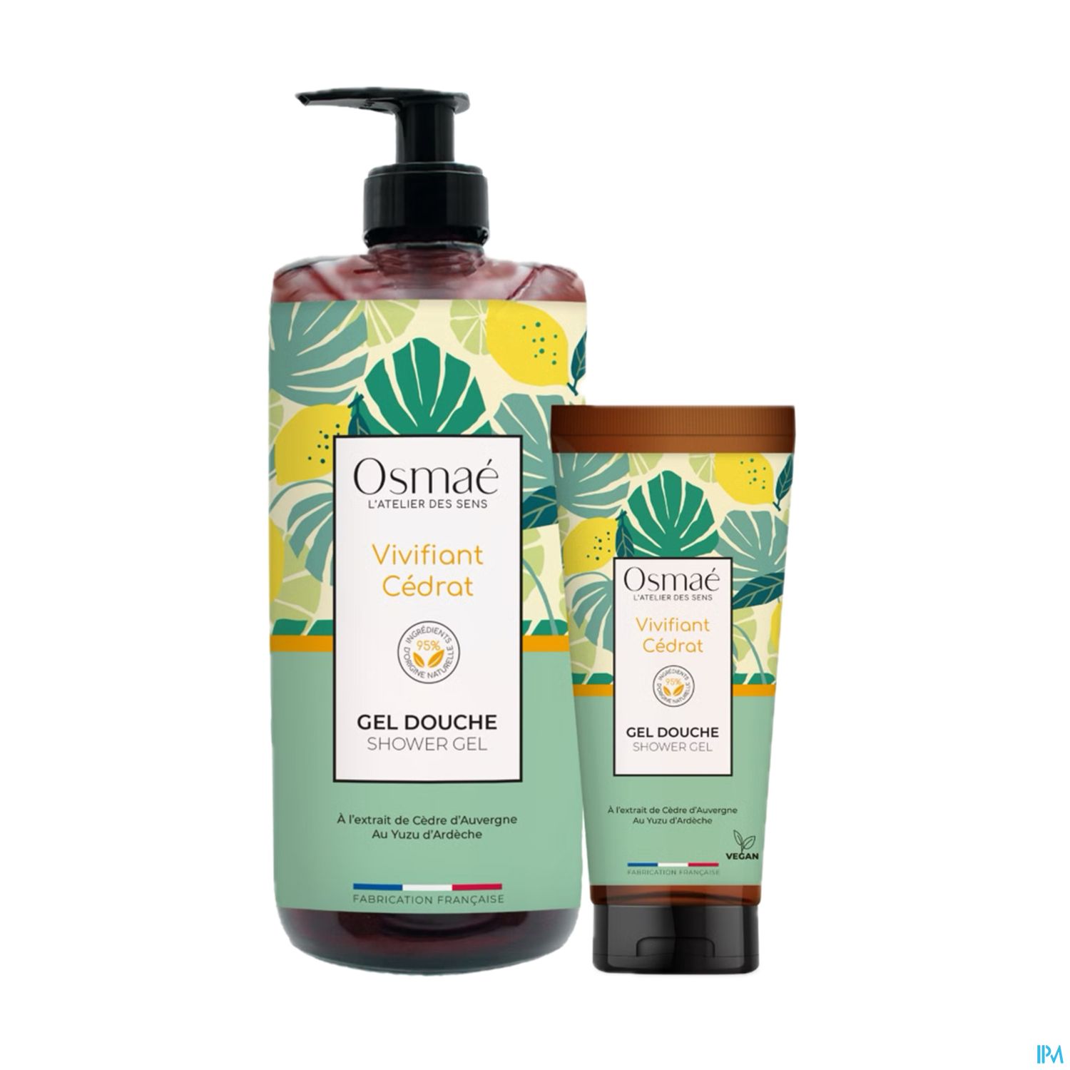Osmae Gel Douche Vivifiant Cedrat 200ml
