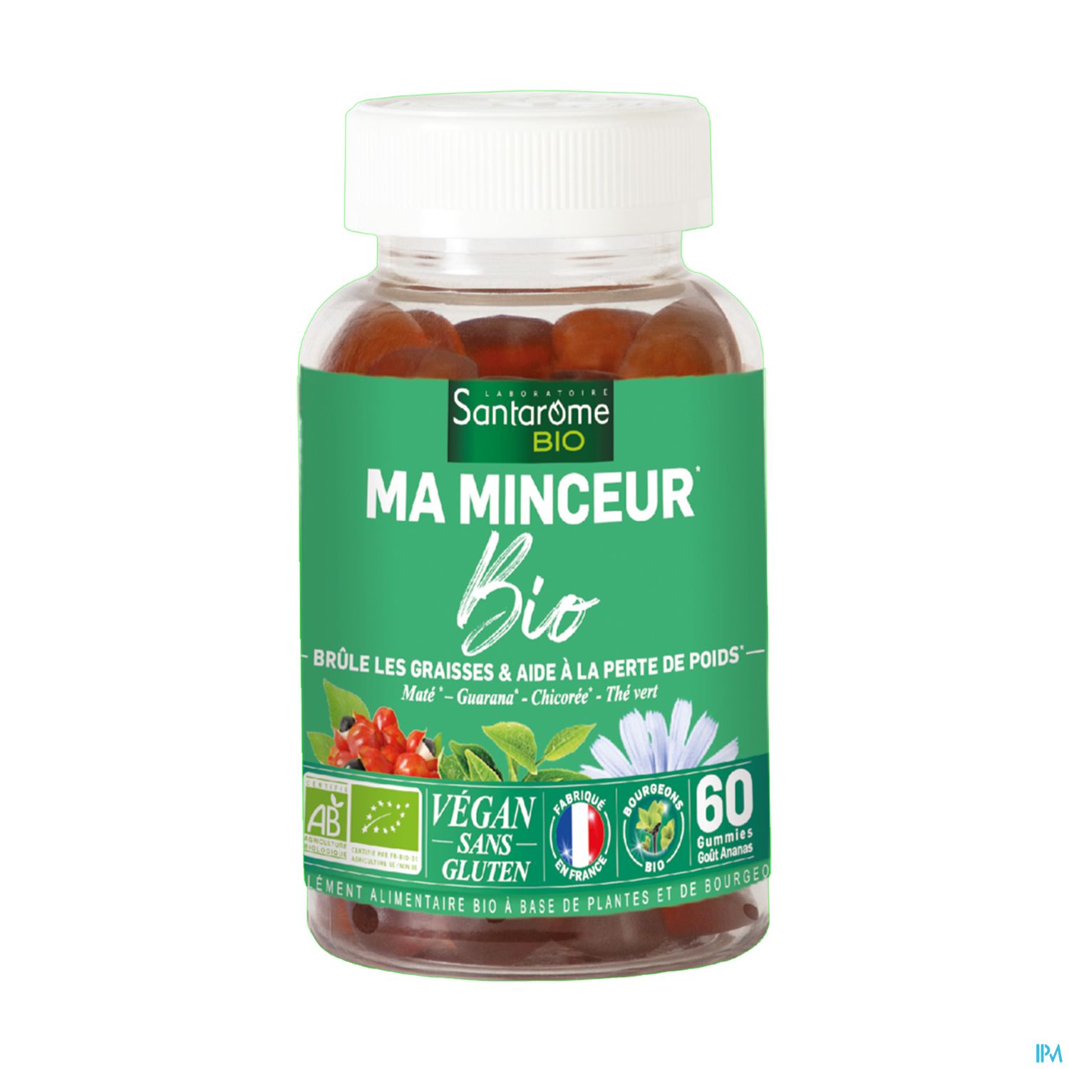 SANTAROME MA MINCEUR BIO GUMMIE 60