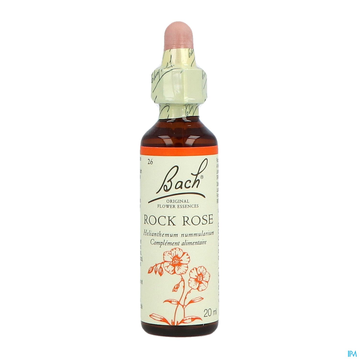 Fleurs De Bach Original 26 Rock Rose Compte Gouttes 20ml