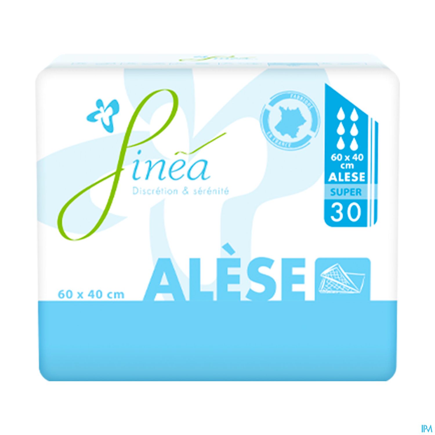 FINEA ALEZE BED SUPER 60X40CMSAC30