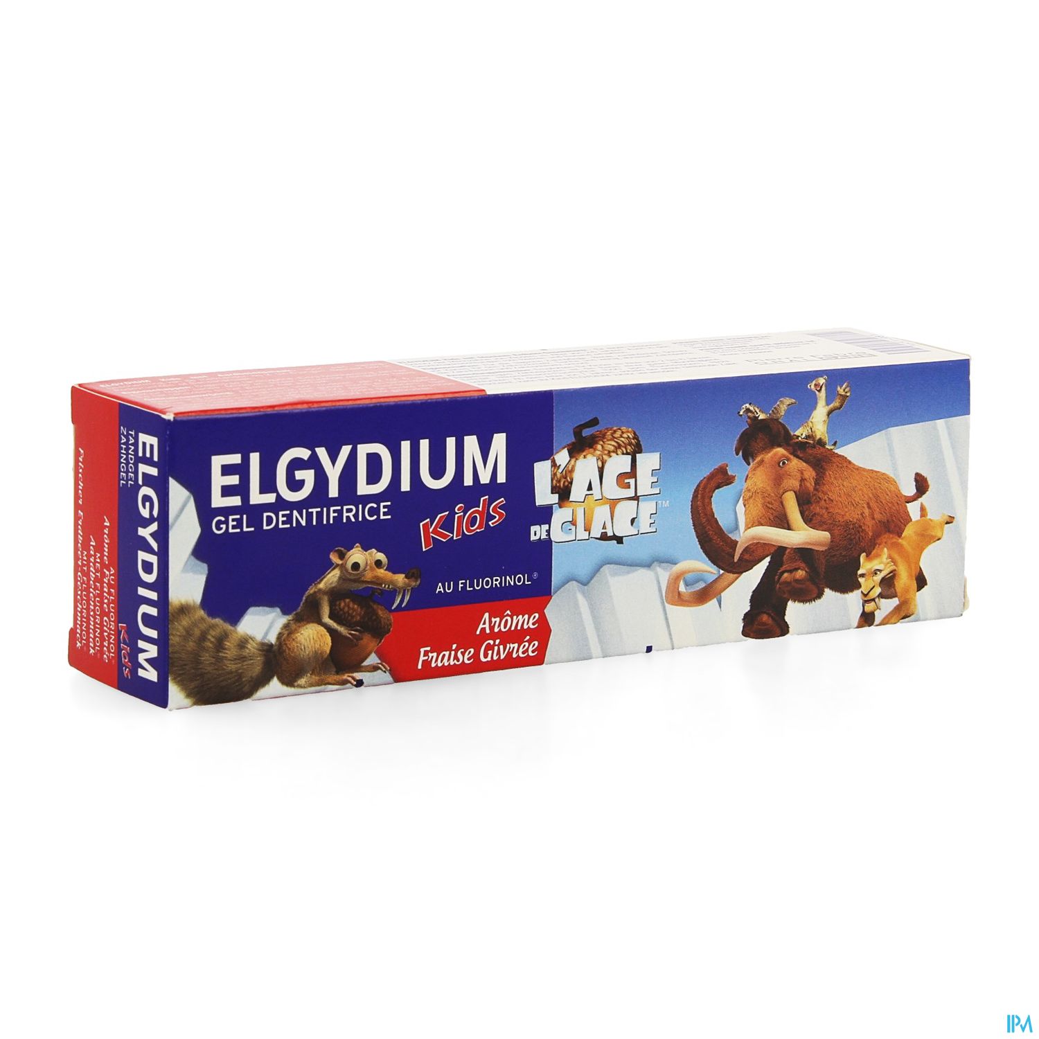 Elgydium Kids Dentifr. Fraise Ice Age 2-6ans 50ml