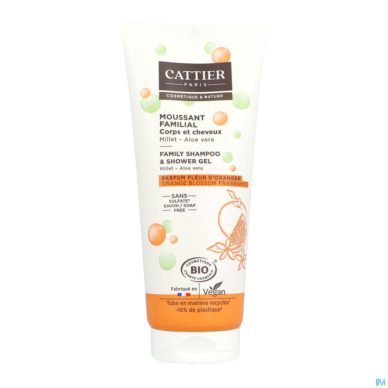 CATTIER MOUSSANT S/SULFATE 200ML