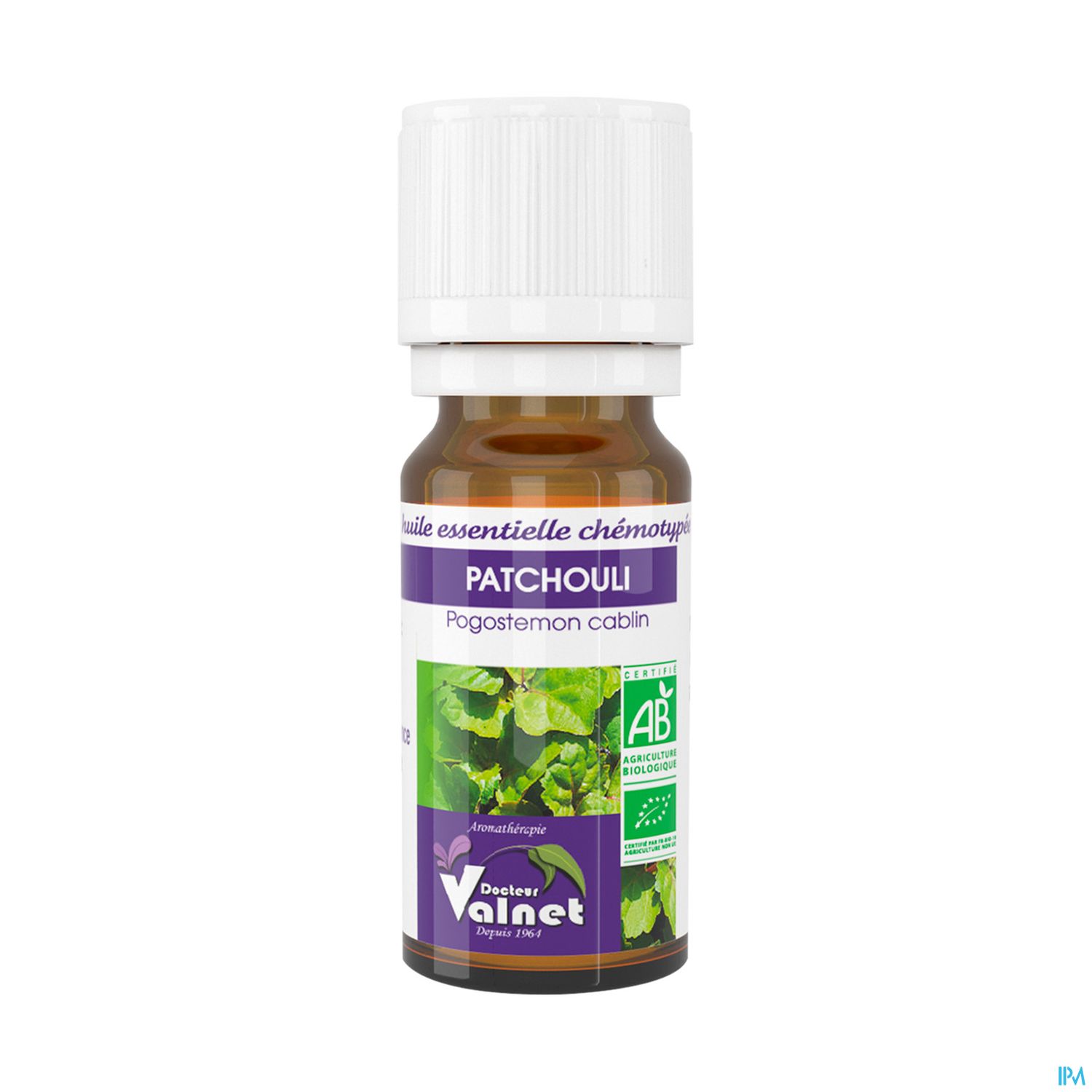 Valnet Huile Essentielle Patchouli Bio 10ml