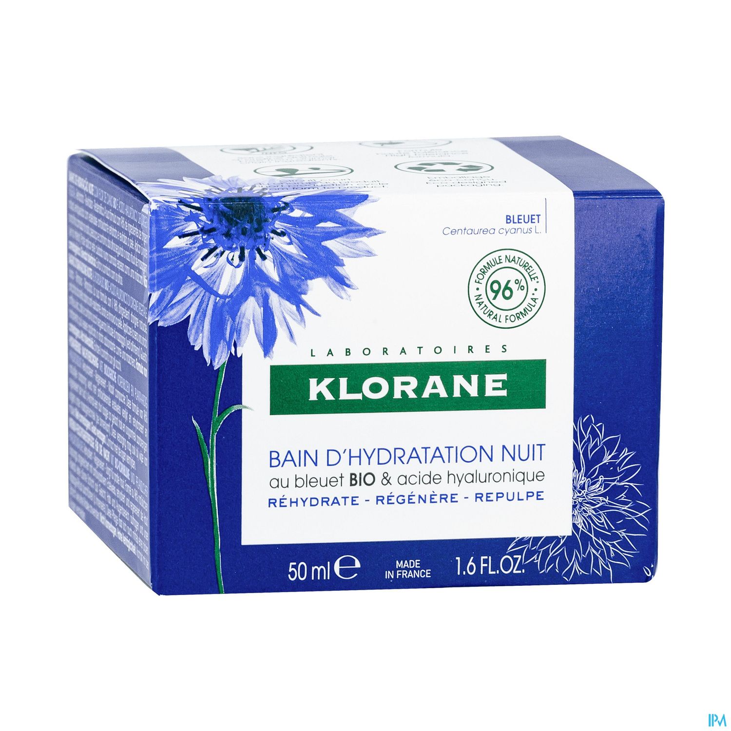 KLORANE BAIN HYDRA NUIT 50ML