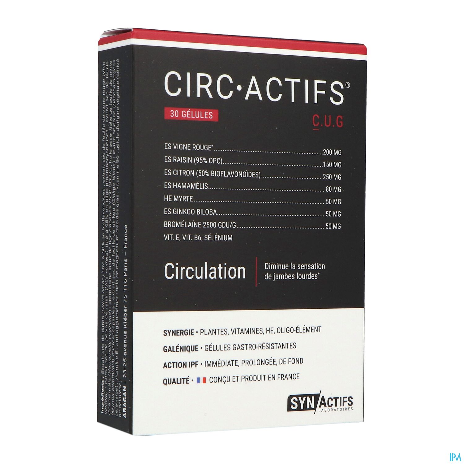 Synactifs Circ Actifs Gelule 30