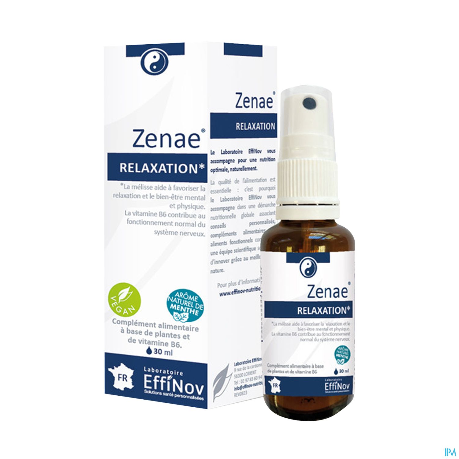 ZENAE EFFINOV RELAXATION SPR 30ML