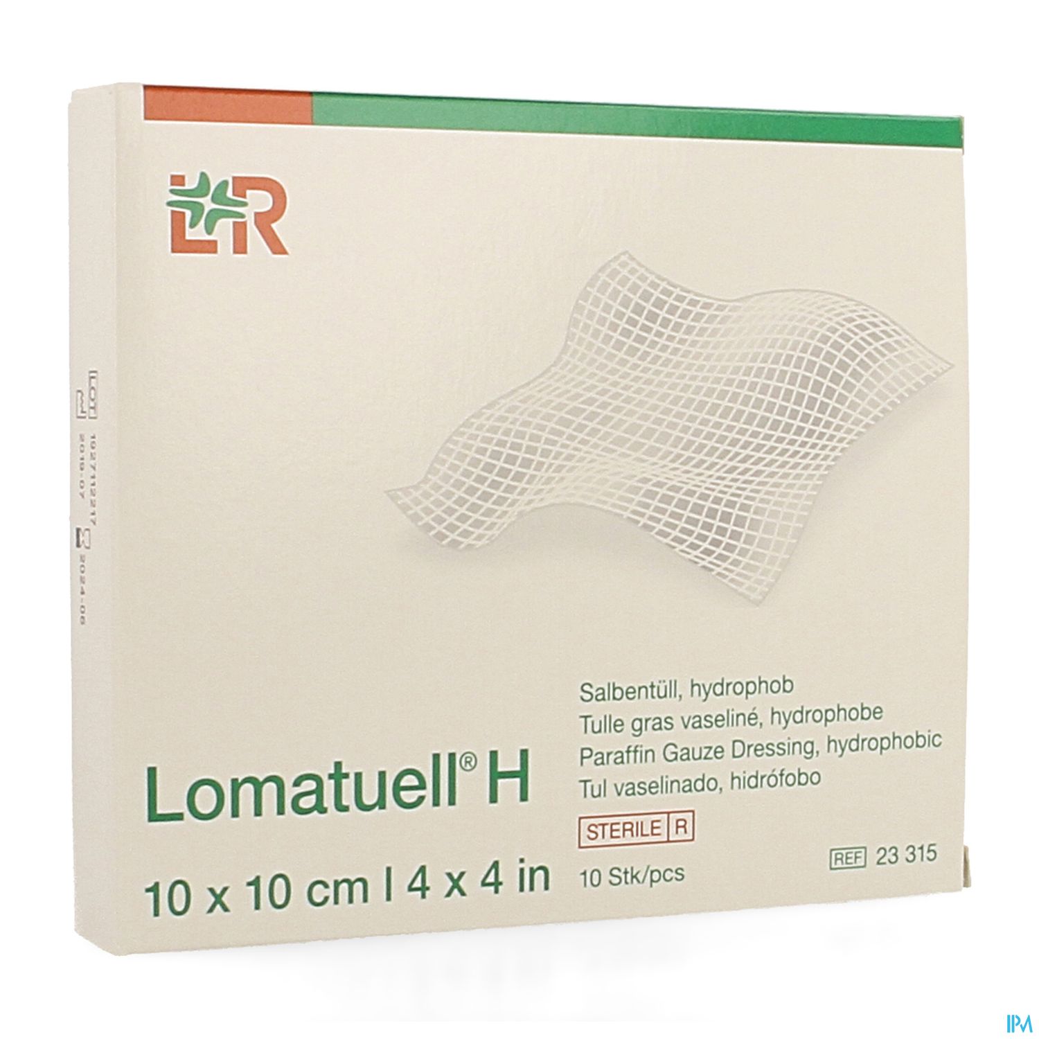 LOMATUELL H TULLE GRAS 10X10 10