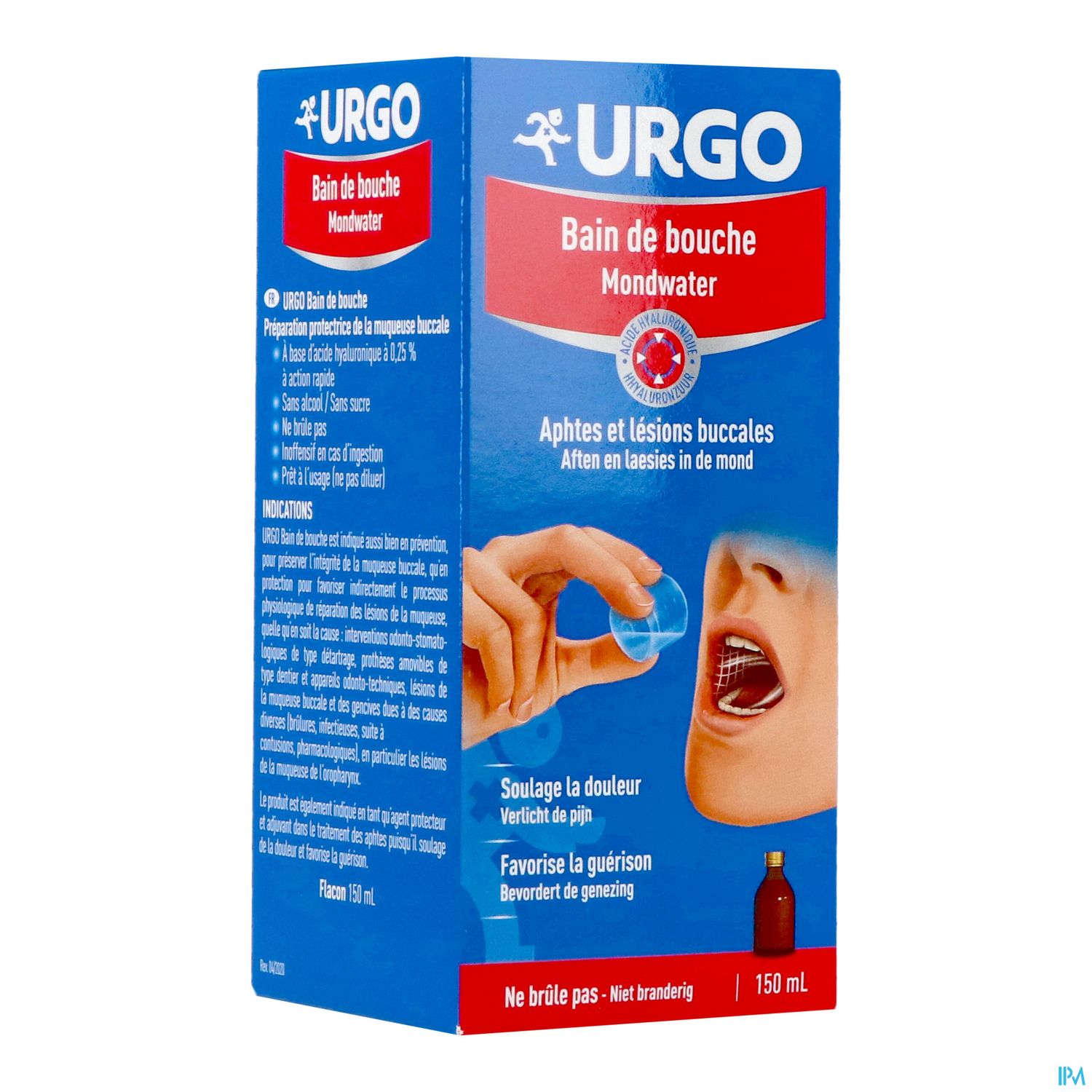 URGO BAIN BOUCHE APHTE LESION150ML