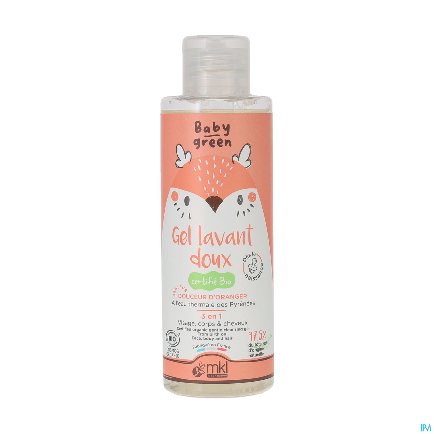 MKL BABY GREEN GEL LAV BIO 100ML