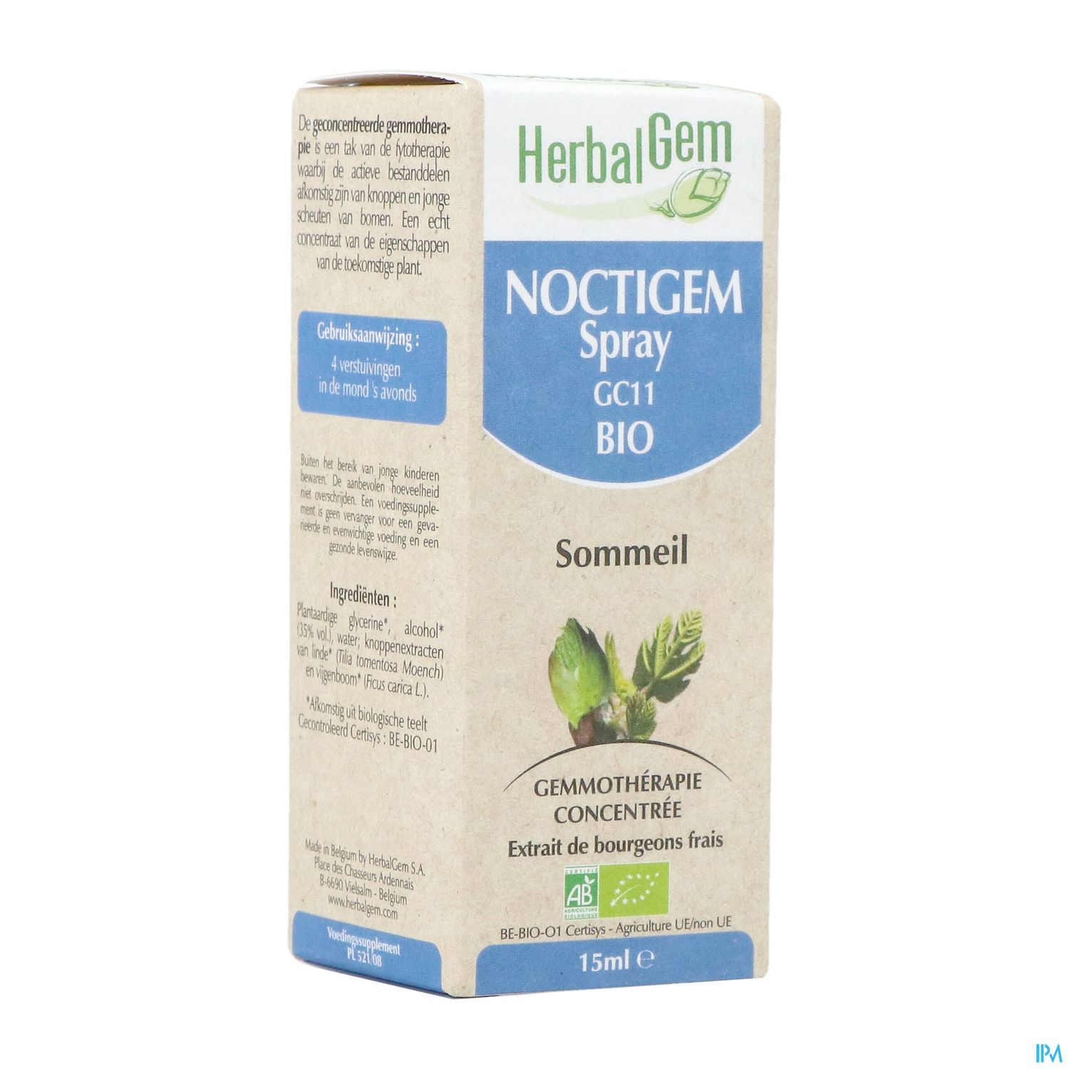 HERBALGEM NOCTIGEM BIO SPR 15ML