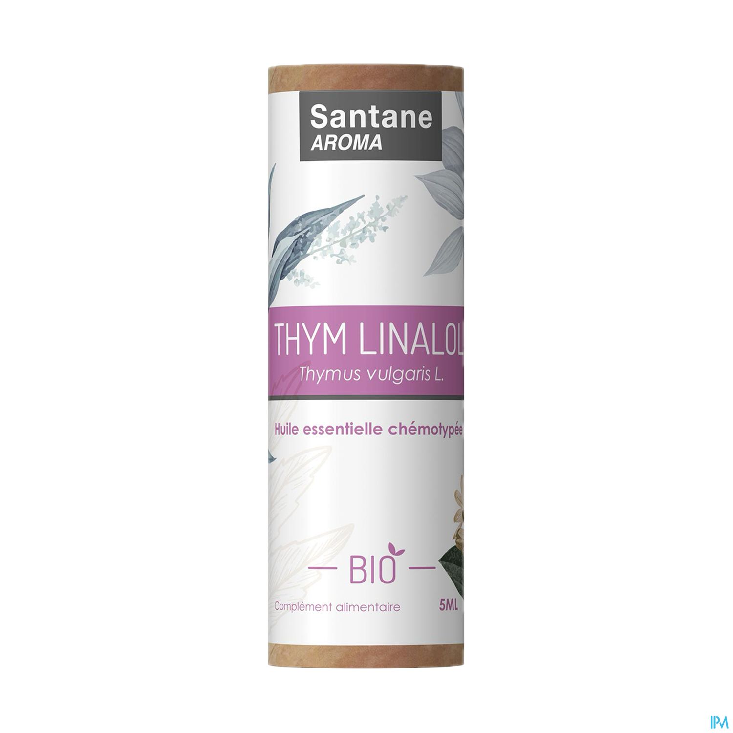 Santane Aroma Huile Essentielle Thym Linalol Bio 5ml