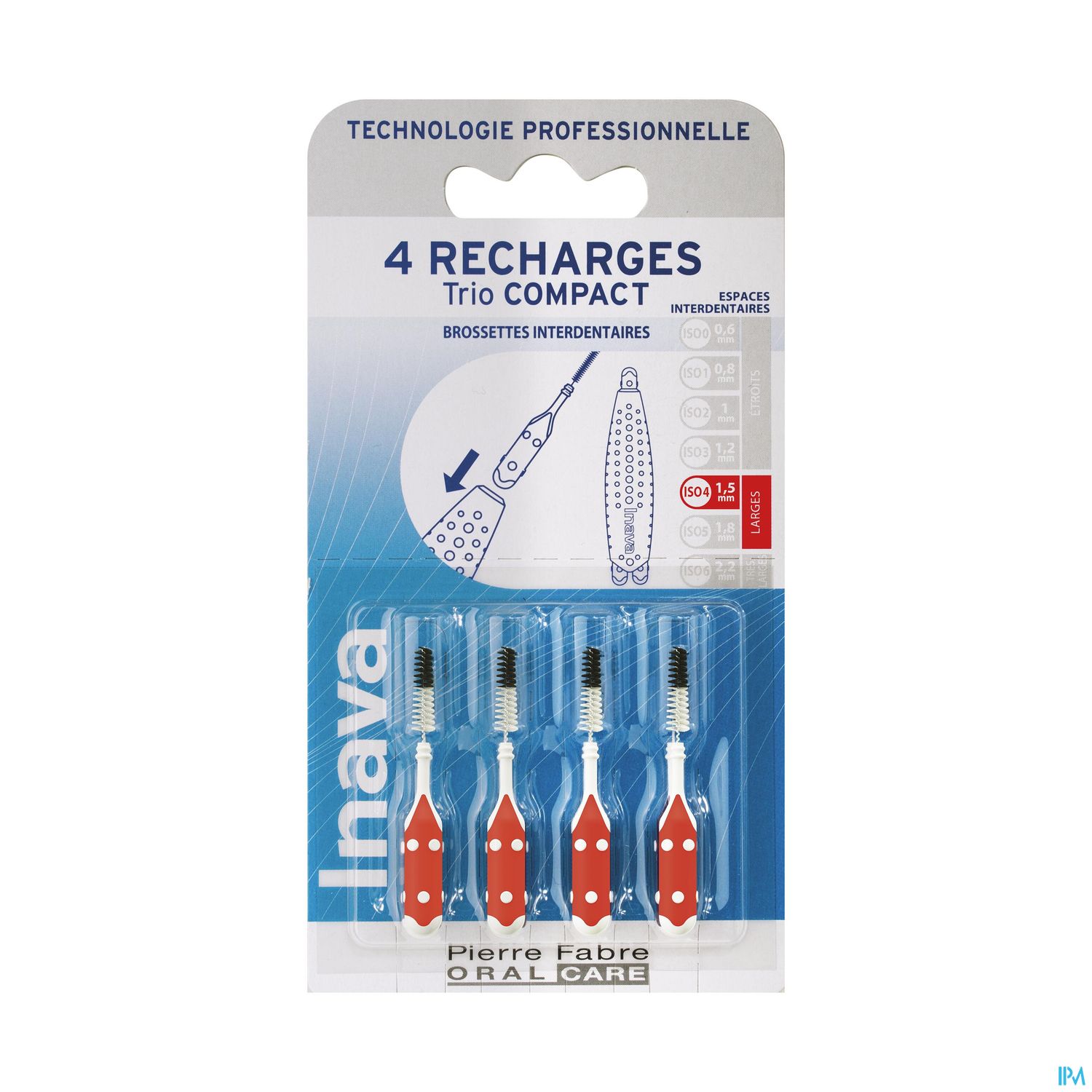 INAVA BROS TRIO COMP RECH ROUGE 4