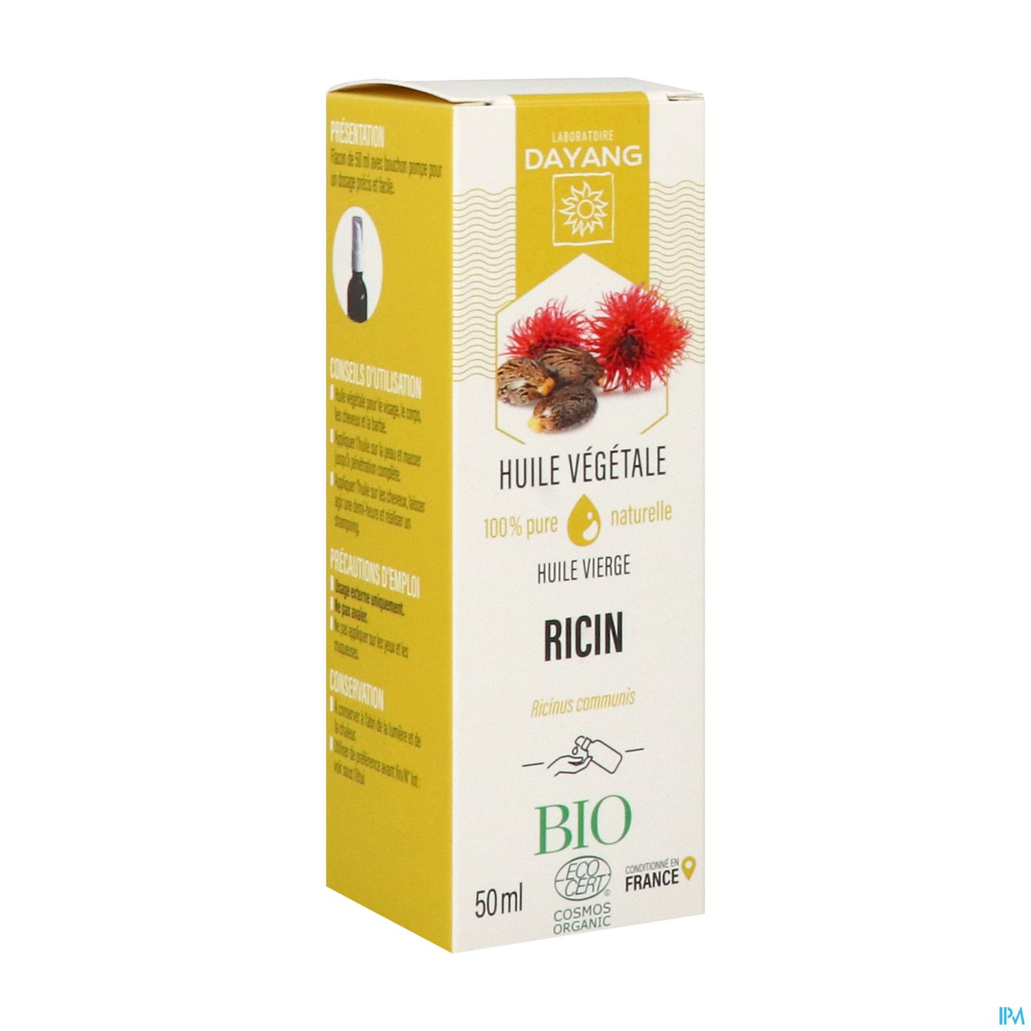 DAYANG HLE VEGETALE RICIN BIO 50ML