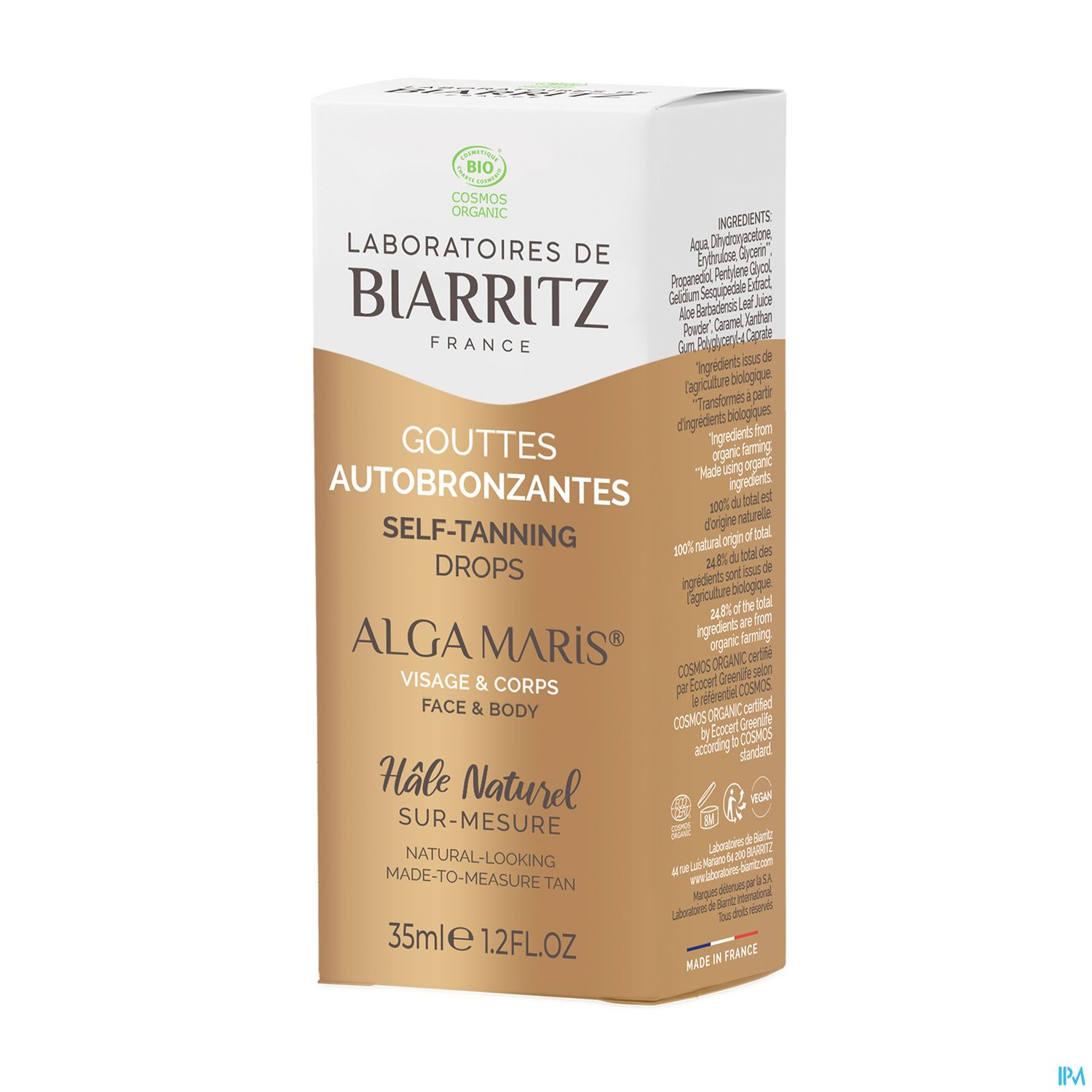 LDBIARRITZ GTTE AUTOBRONZ 35ML.