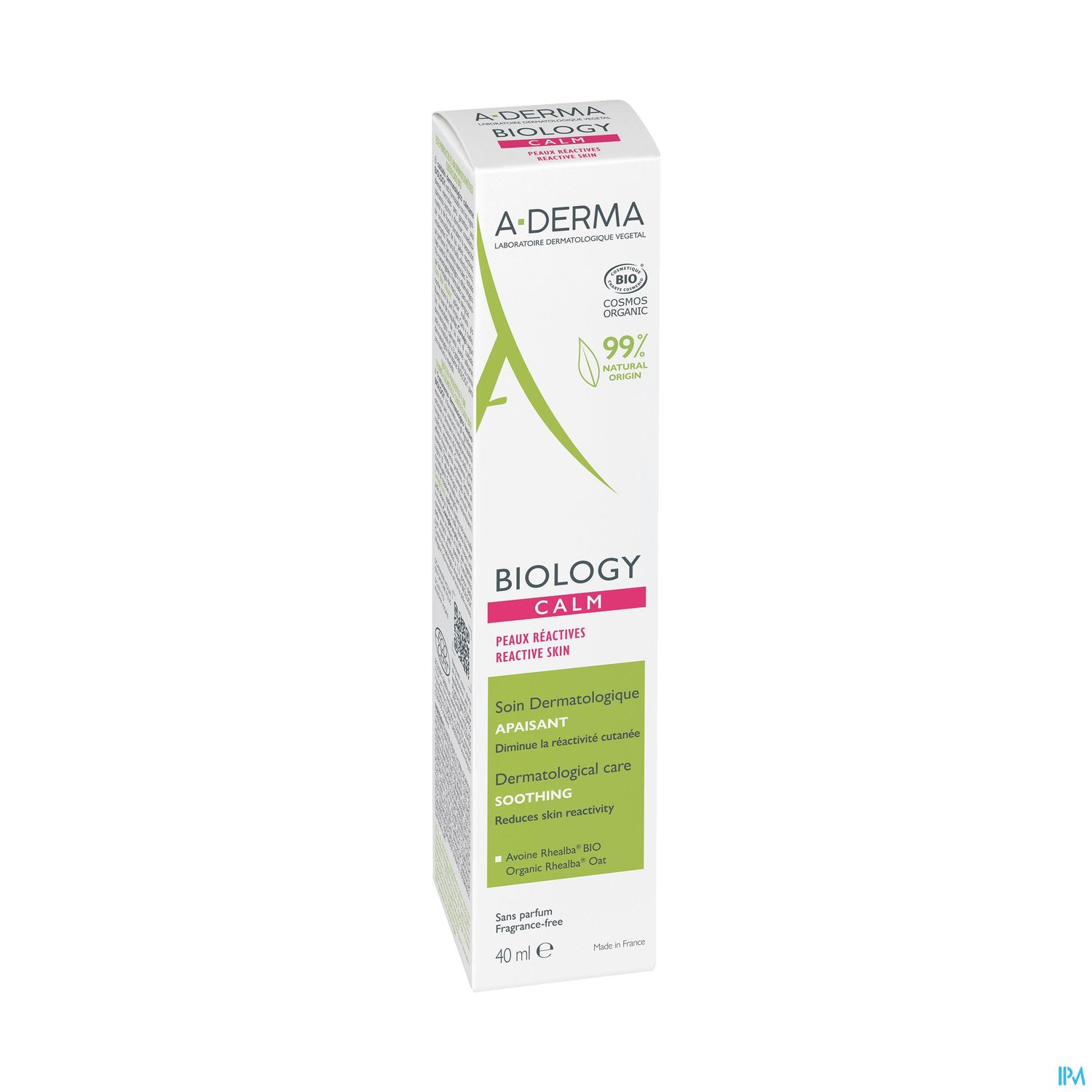 A-DERMA BIOLOGY CALM SOIN 40ML