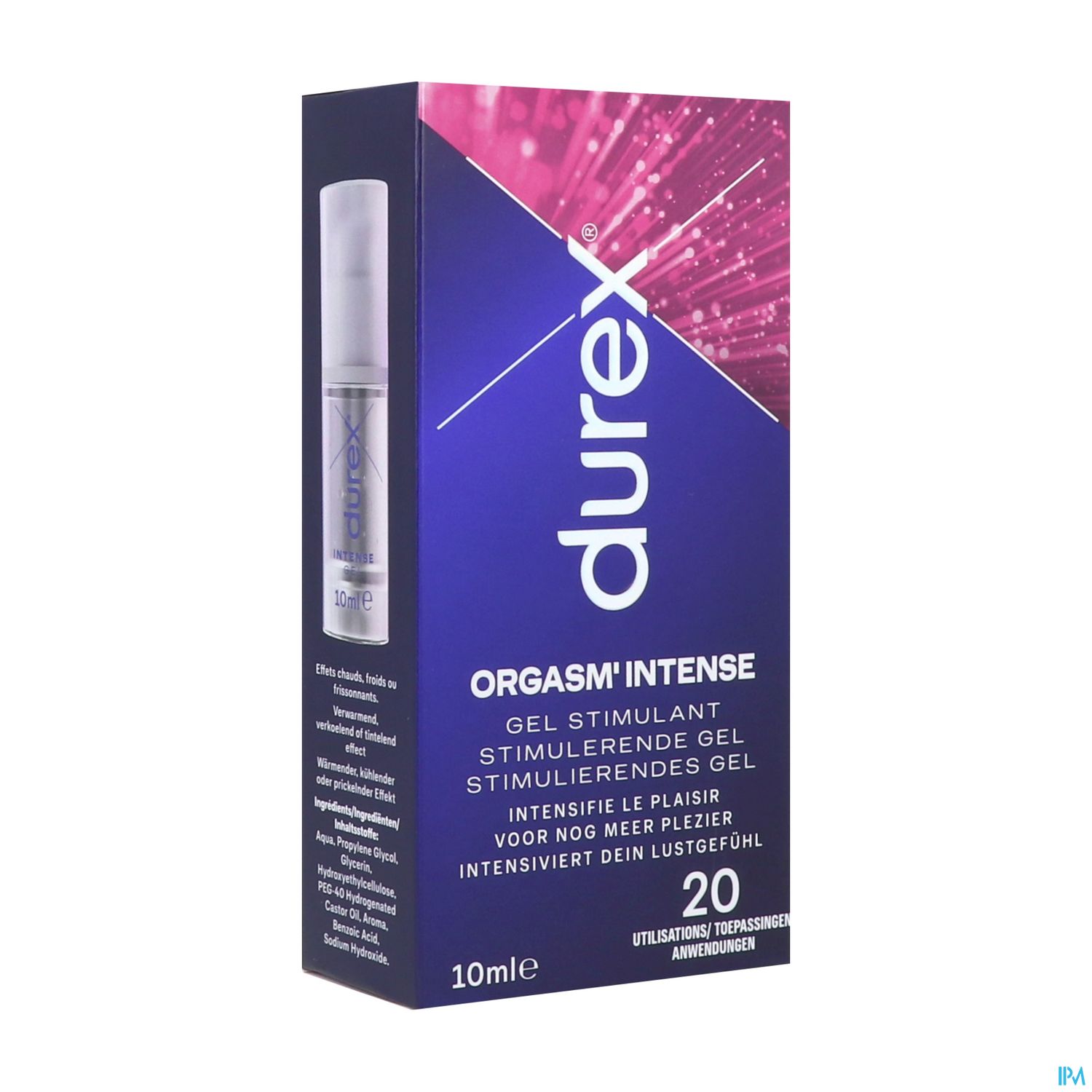 DUREX PLAY GEL ORGASM INTENSE 10ML