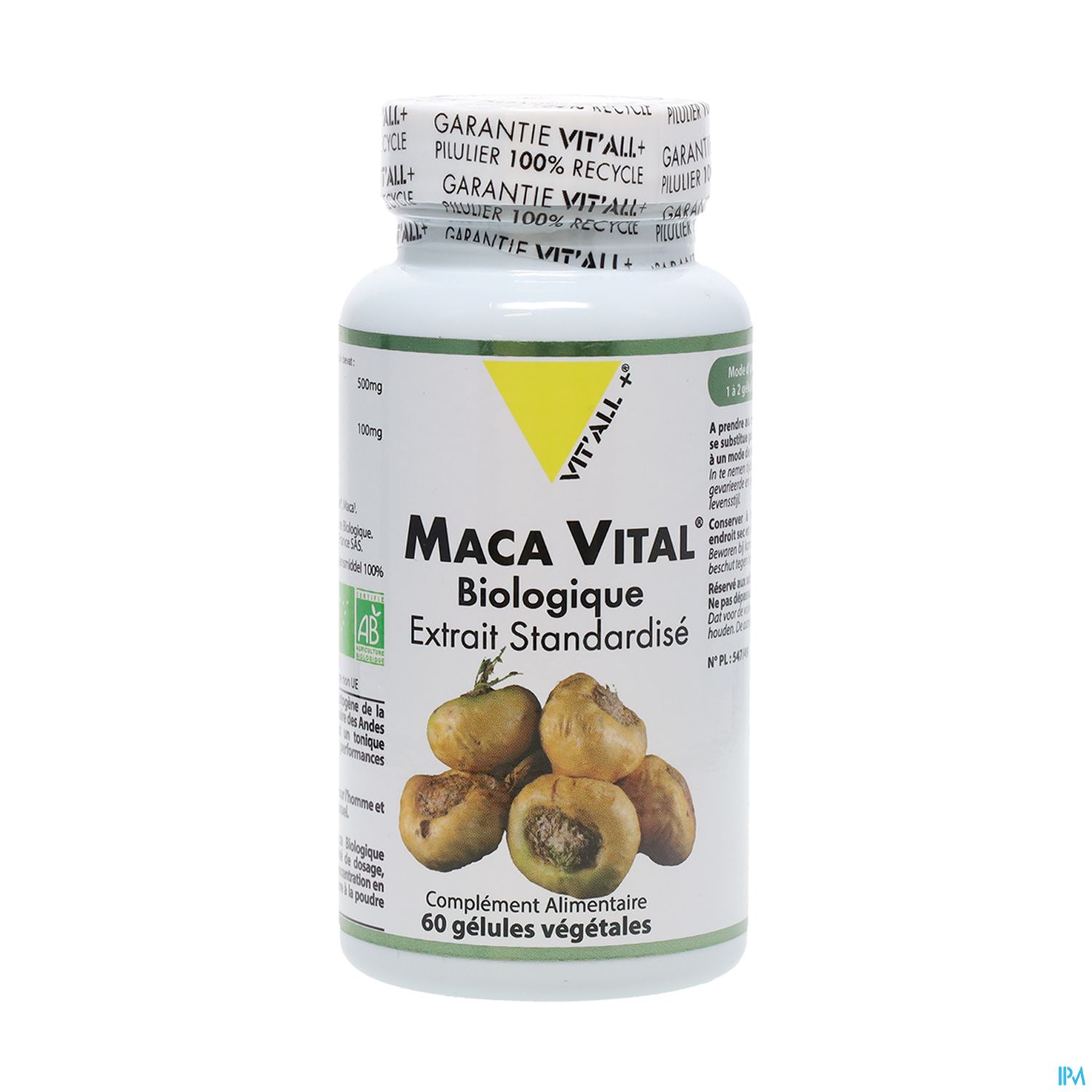 VIT ALL+ MACA500MG EX/STD CPR60