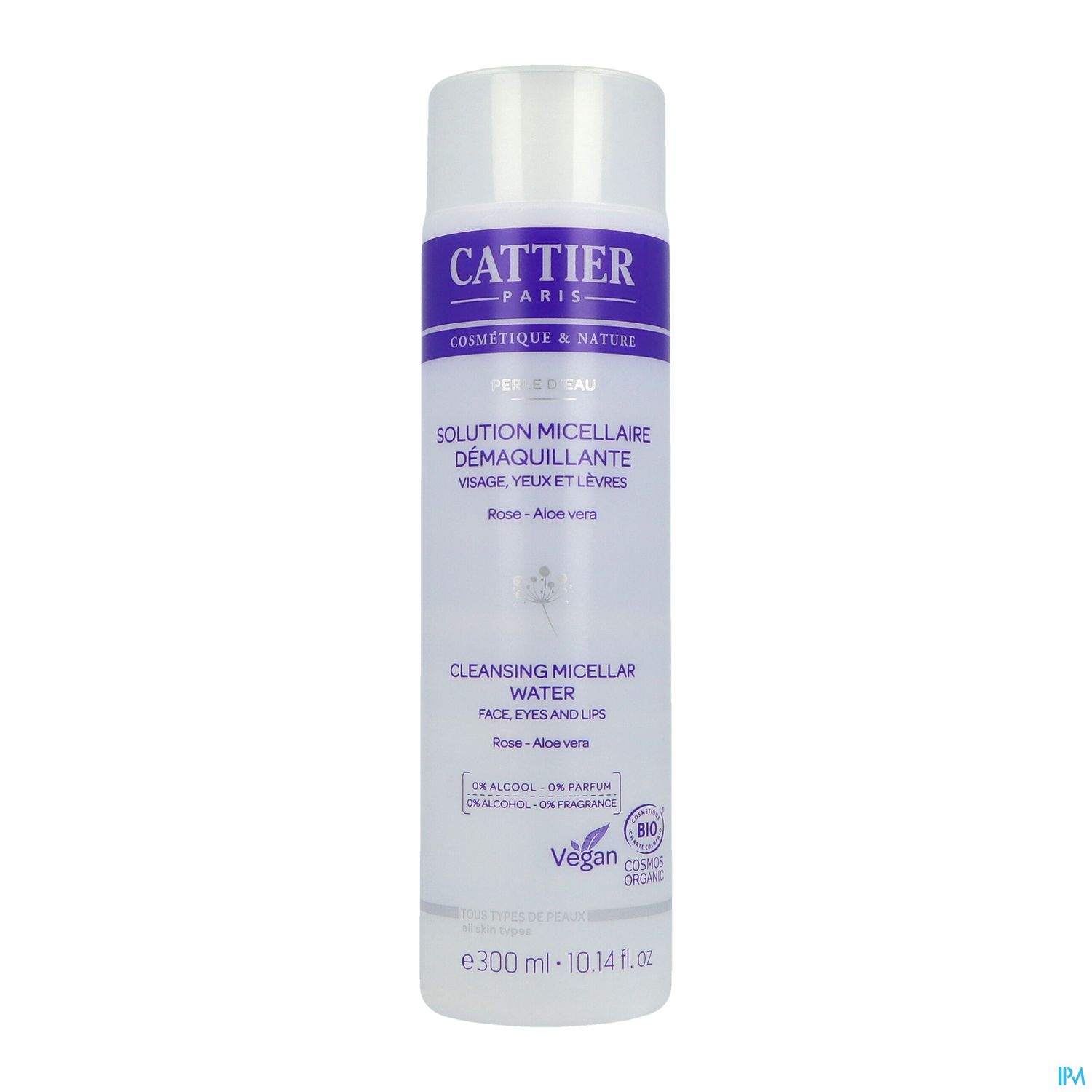 CATTIER SOL MICEL DEMAQ PERLE300ML