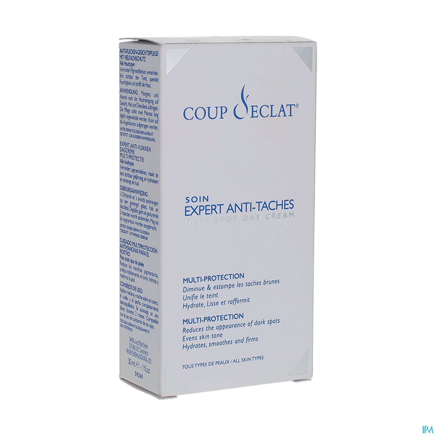 COUP-D-ECLAT SOIN EXP A/TACH 30ML