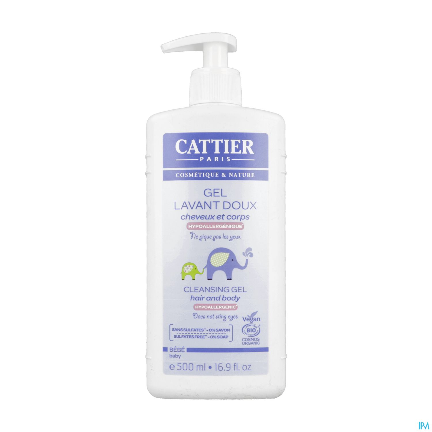 CATTIER BB GEL LAV DOUX 500ML