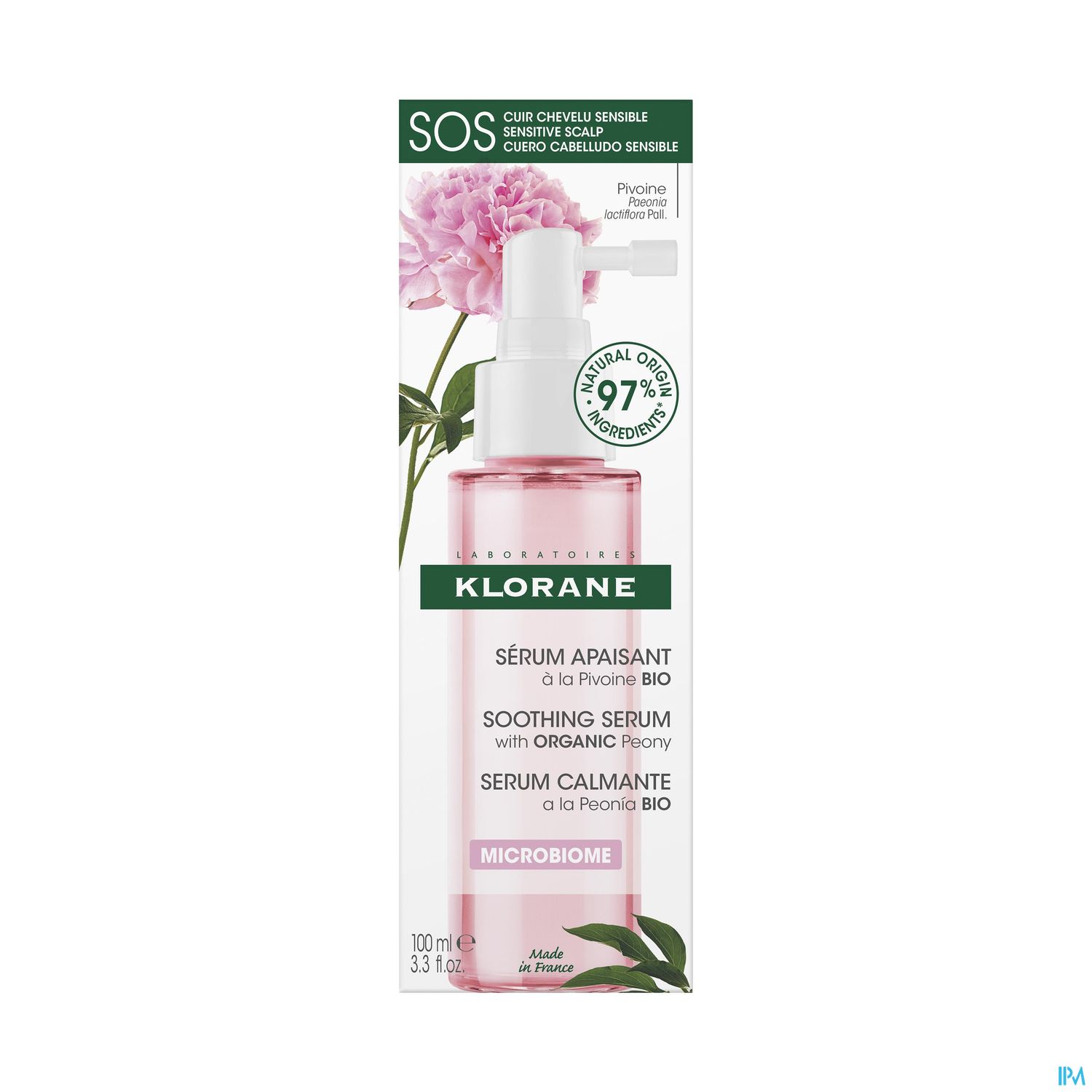 KLORANE SERUM SOS PIVOINE BIO100ML