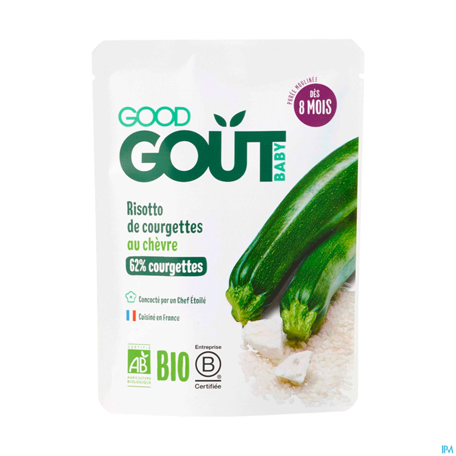 GOODGOUT RISOT COURGET CHEVRE 190G