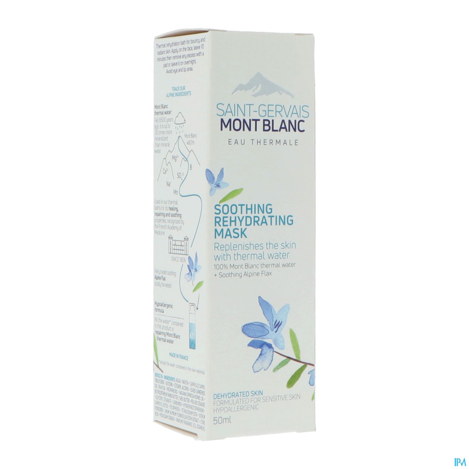 Saint Gervais Mont Blanc Masque Rehydratation Apaisant 50ml