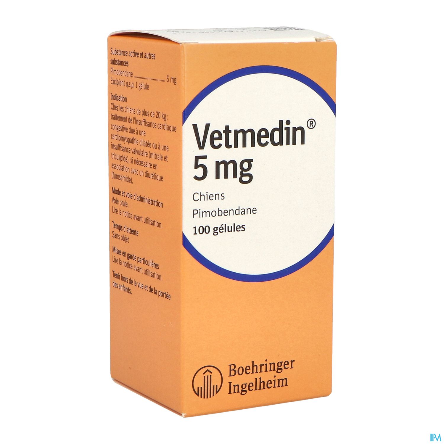 Vetmedin 5mg Gelule Chien 100